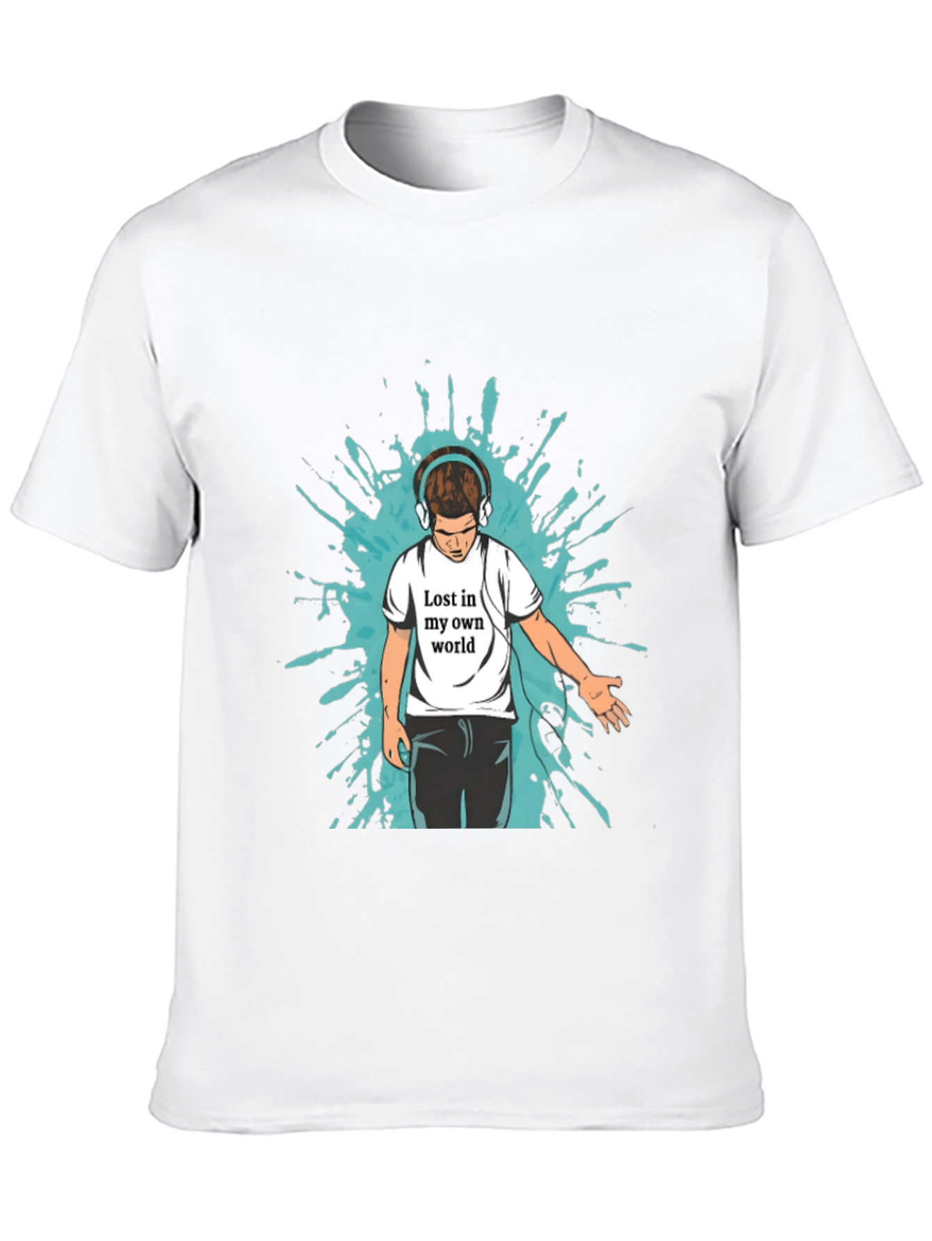 Lost in My Own World Graphic T-Shirt