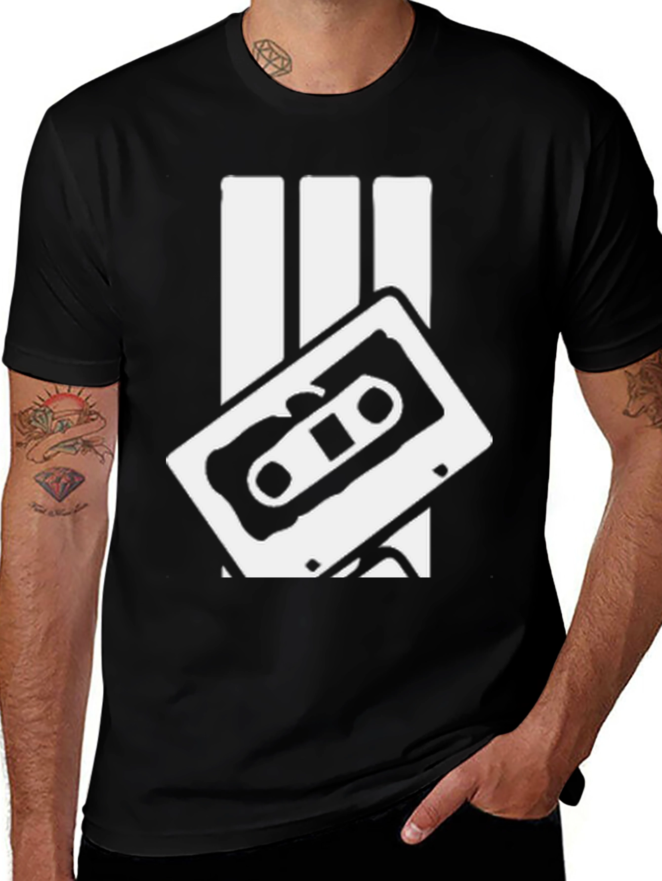 Retro Mixtape Graphic T-Shirt