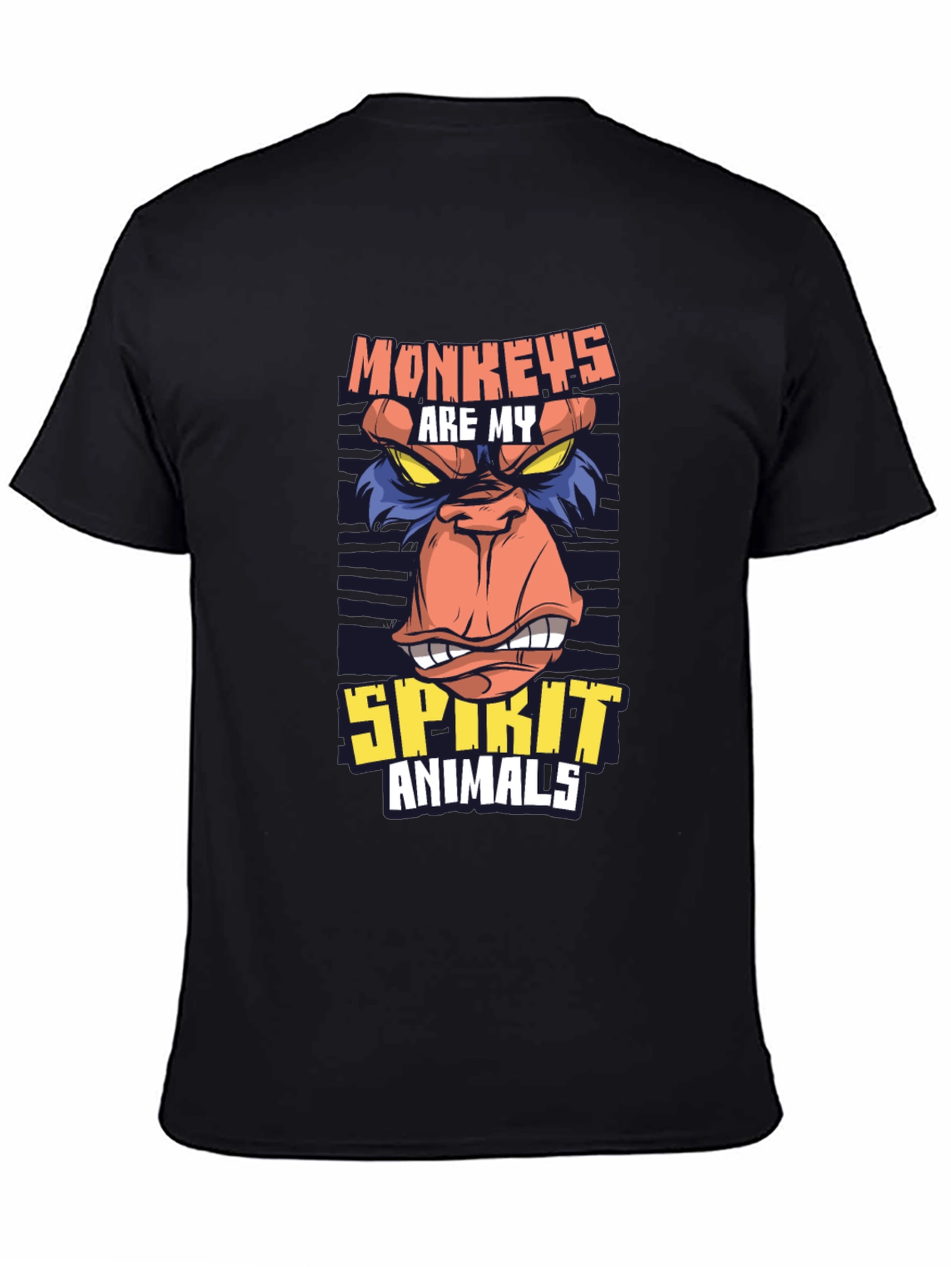 Monkeys Are My Spirit Animal Graphic T-Shirt