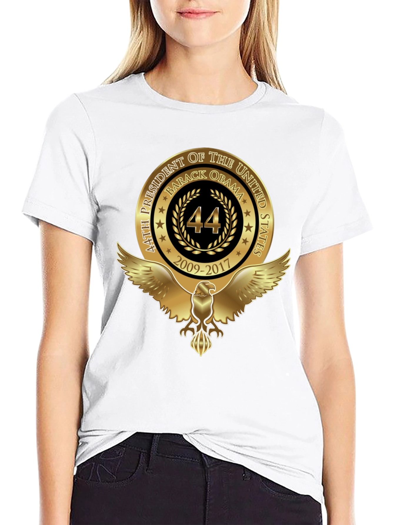Obama 44 Eagle Graphic T-Shirt
