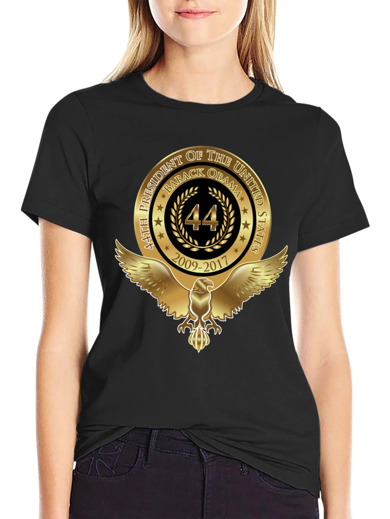 Obama 44 Eagle Graphic T-Shirt