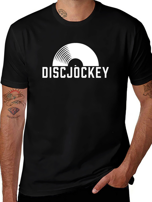 Disc Jockey T-Shirt - Vinyl Record Graphic Tee