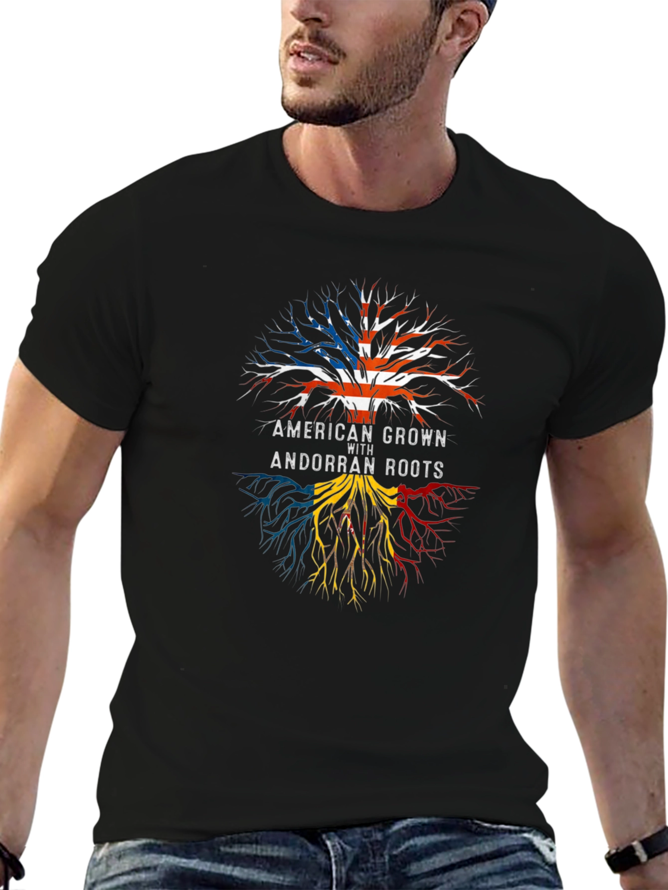 American Grown with Andorran Roots T-Shirt