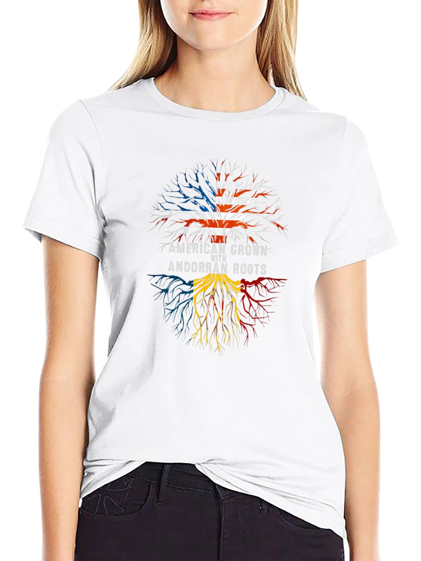 American Grown with Andorran Roots T-Shirt