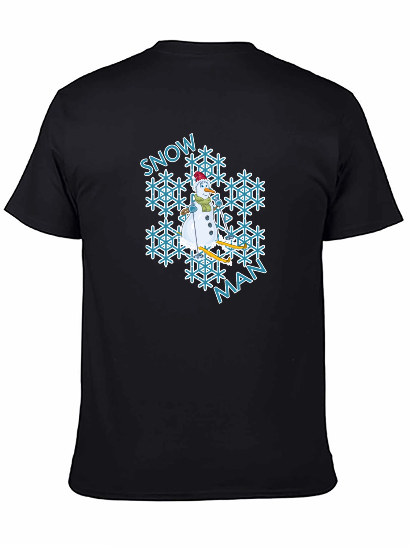 Snowman Graphic Tee - Winter Holiday Shirt