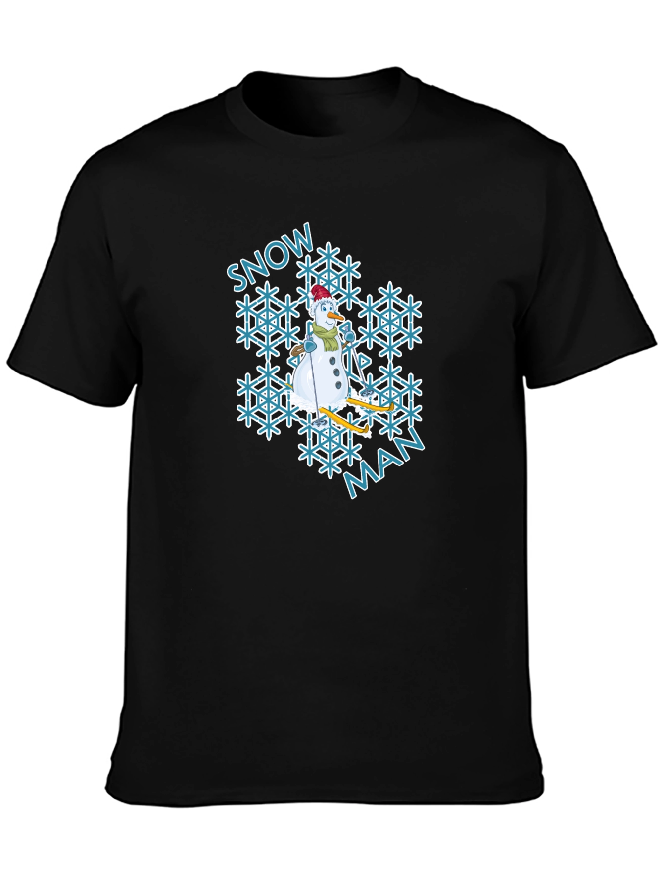 Snowman Graphic Tee - Winter Holiday Shirt