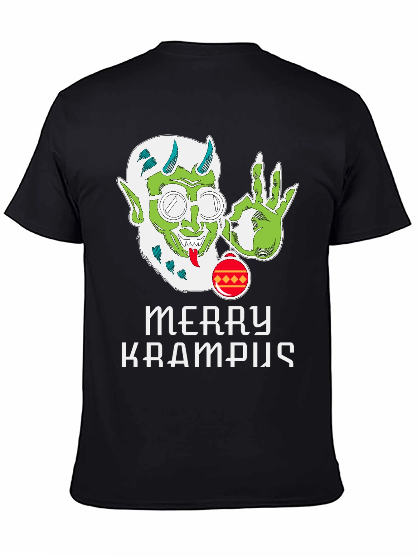Merry Krampus Holiday T-Shirt