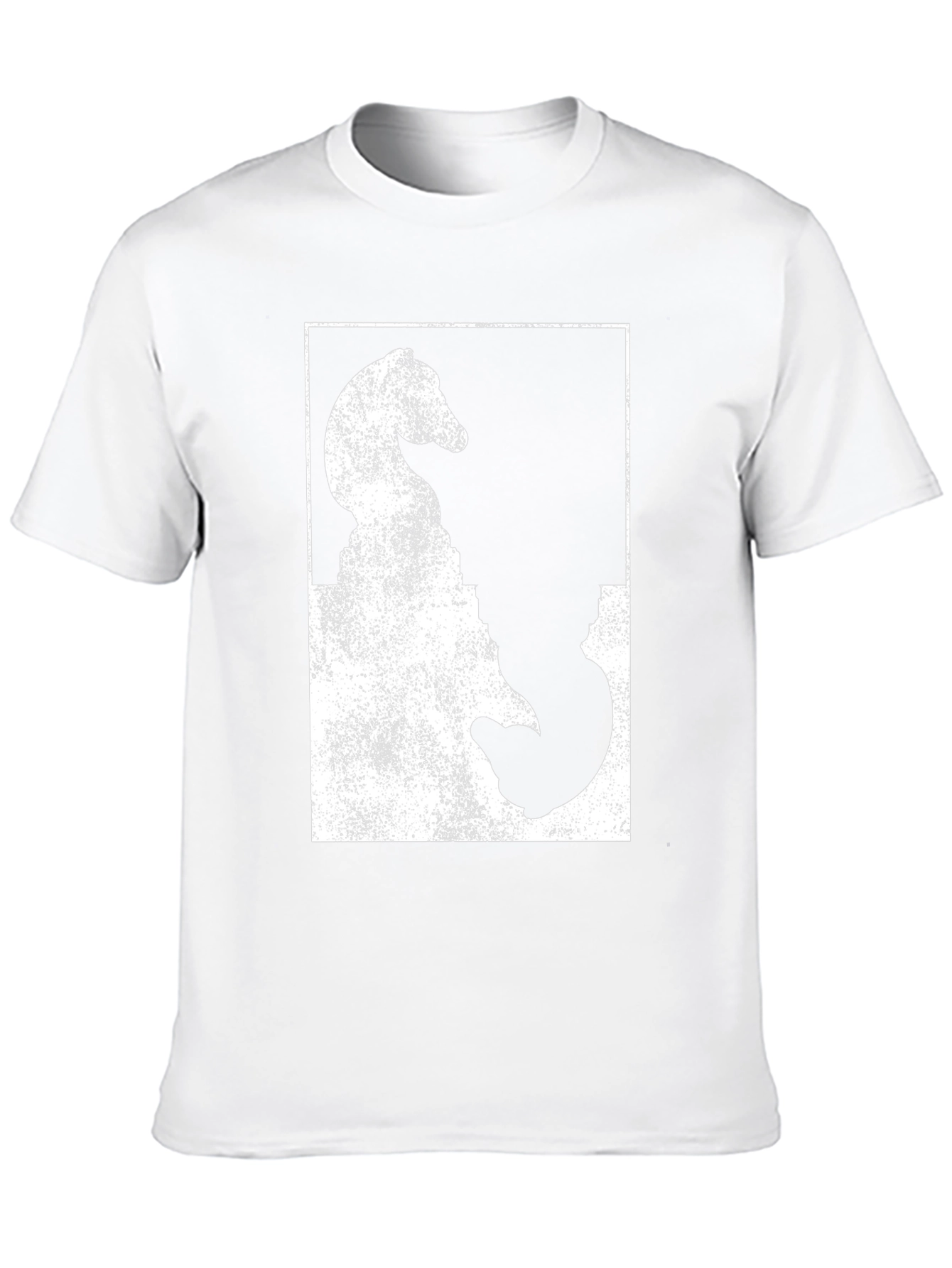 Chess Knight Graphic Tee - Stylish Black T-Shirt