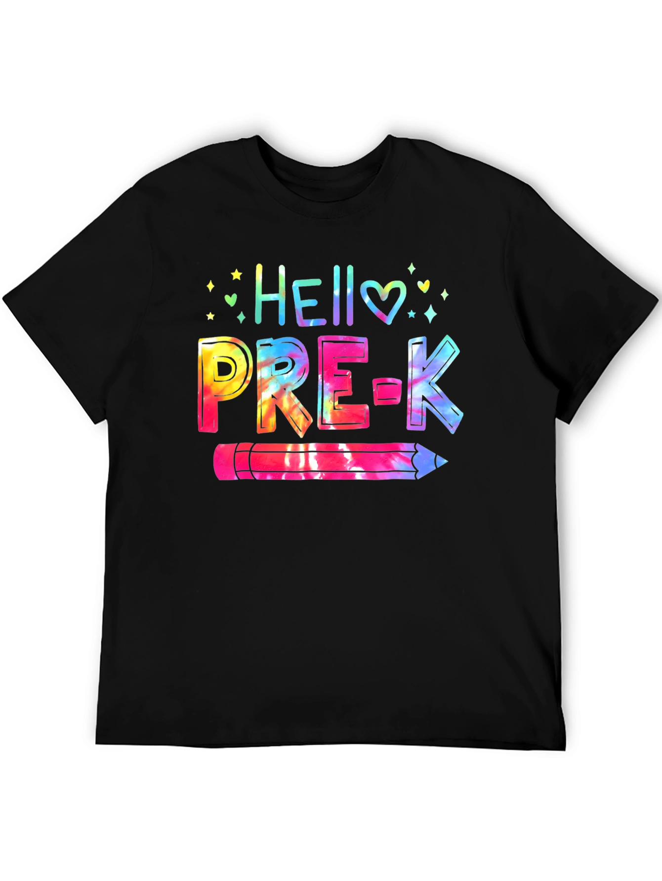 Hello Pre-K Tie Dye T-Shirt