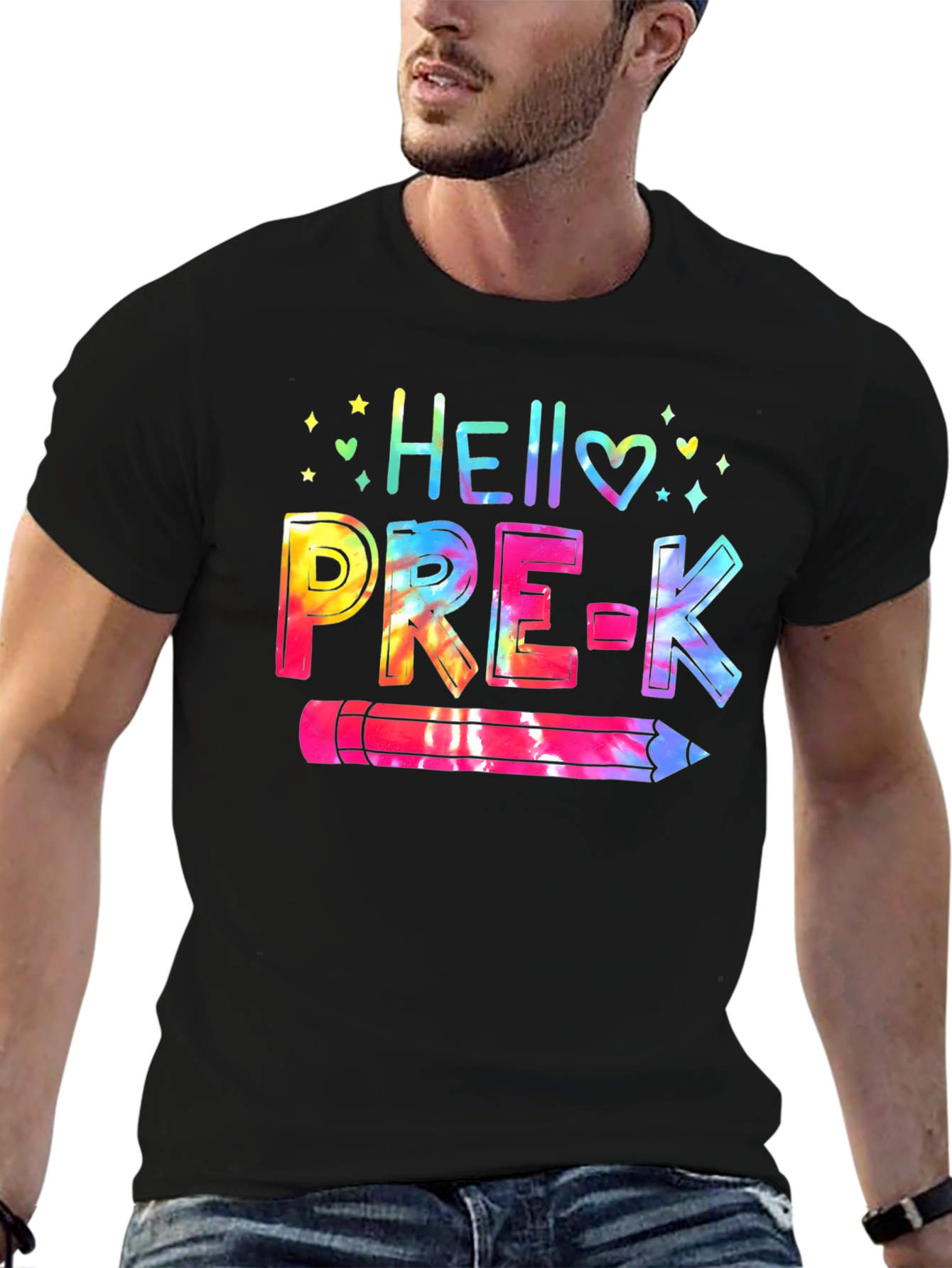 Hello Pre-K Tie Dye T-Shirt