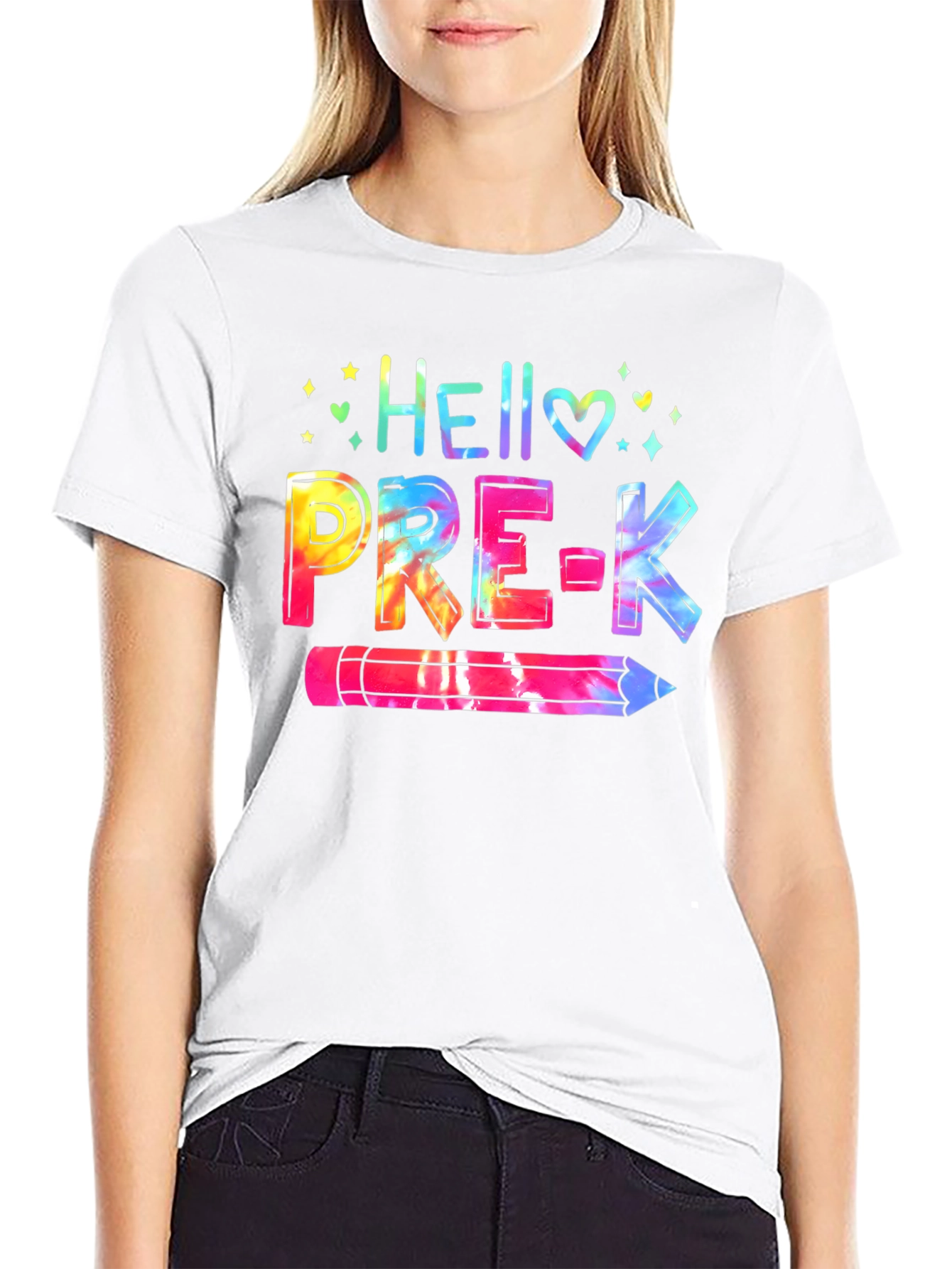Hello Pre-K Tie Dye T-Shirt