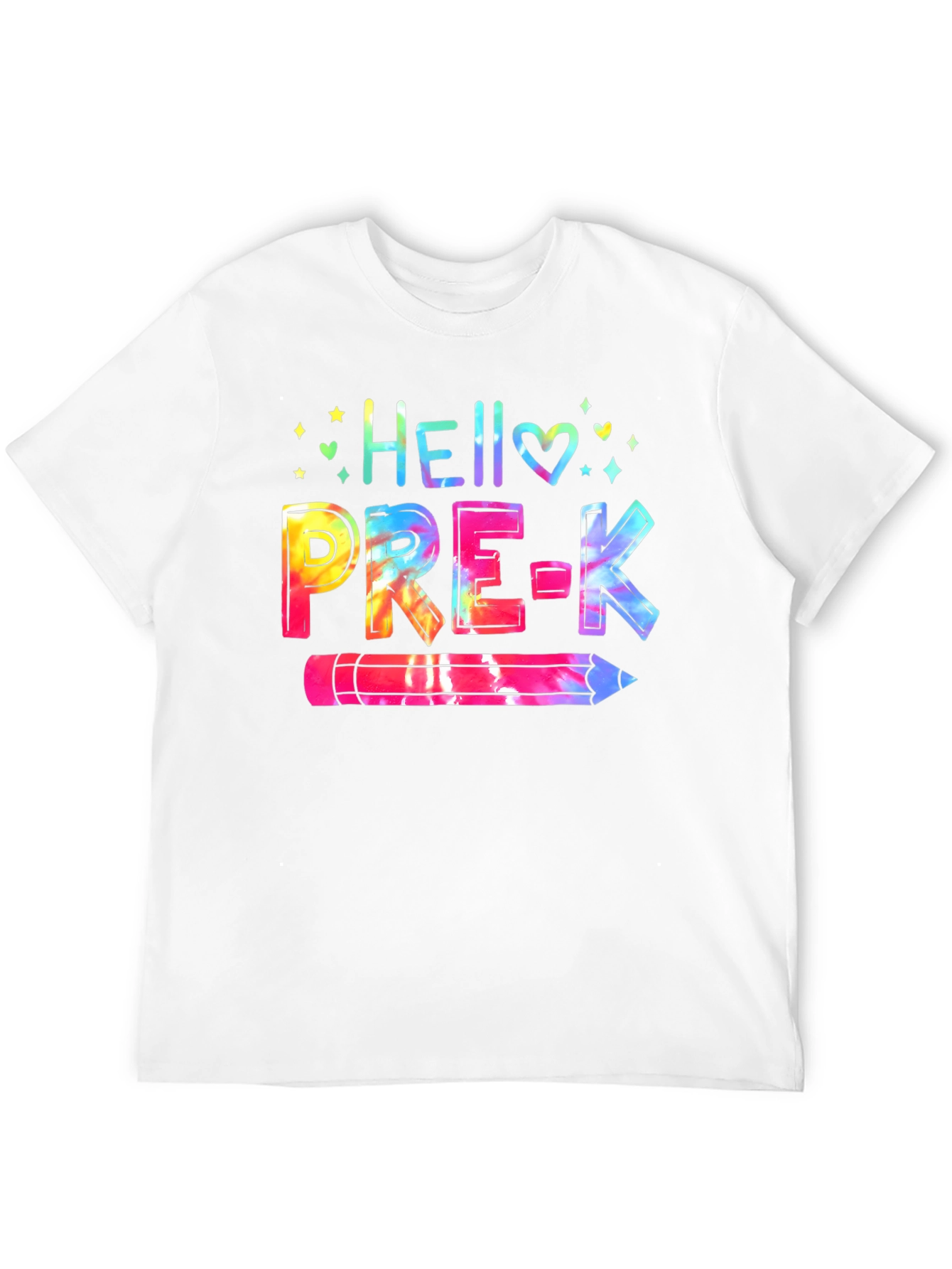 Hello Pre-K Tie Dye T-Shirt