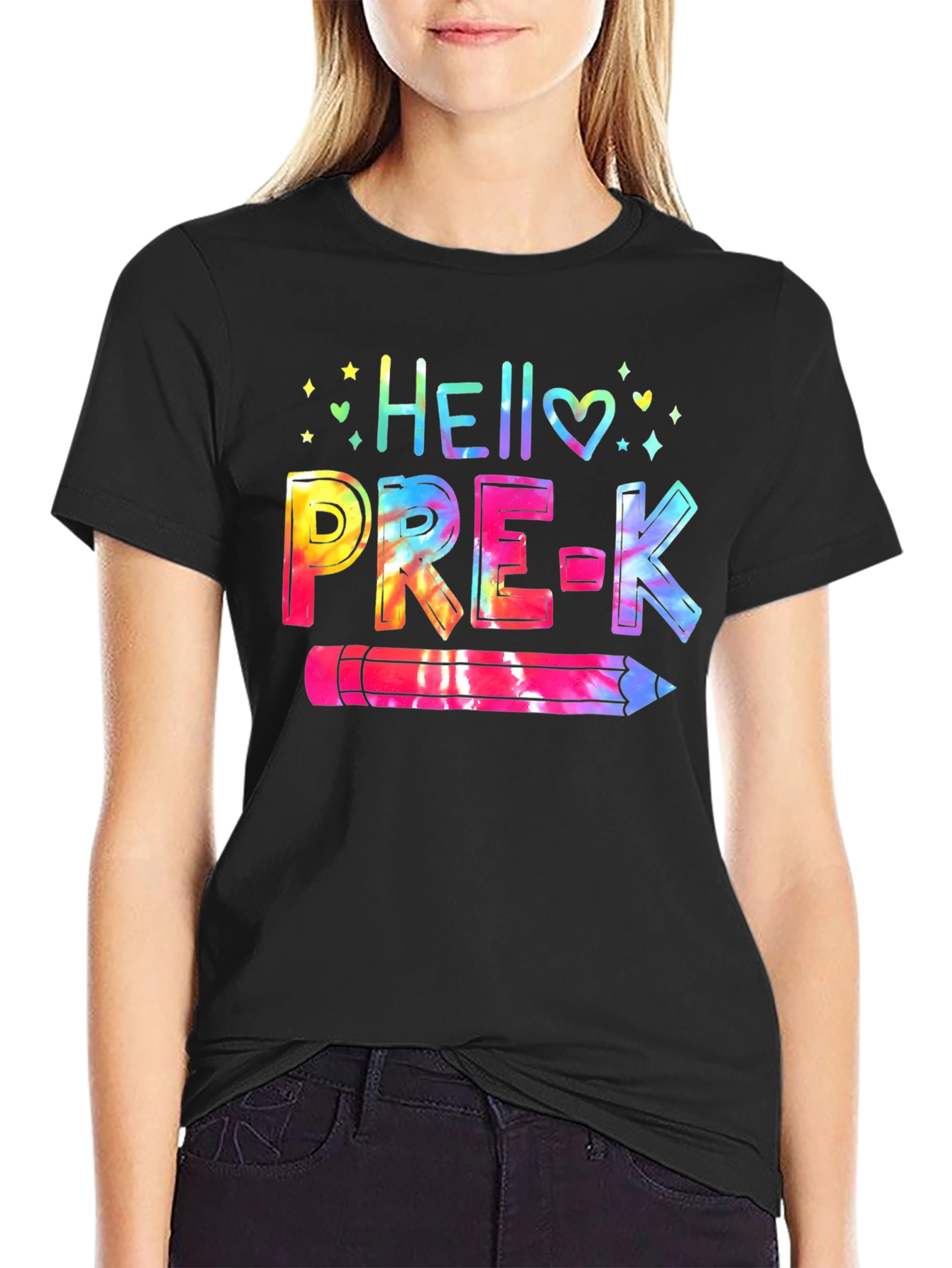 Hello Pre-K Tie Dye T-Shirt