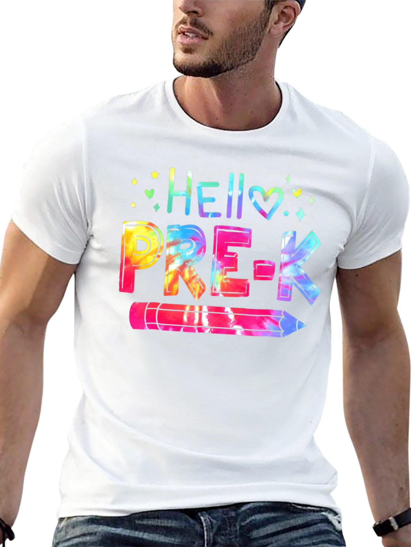 Hello Pre-K Tie Dye T-Shirt
