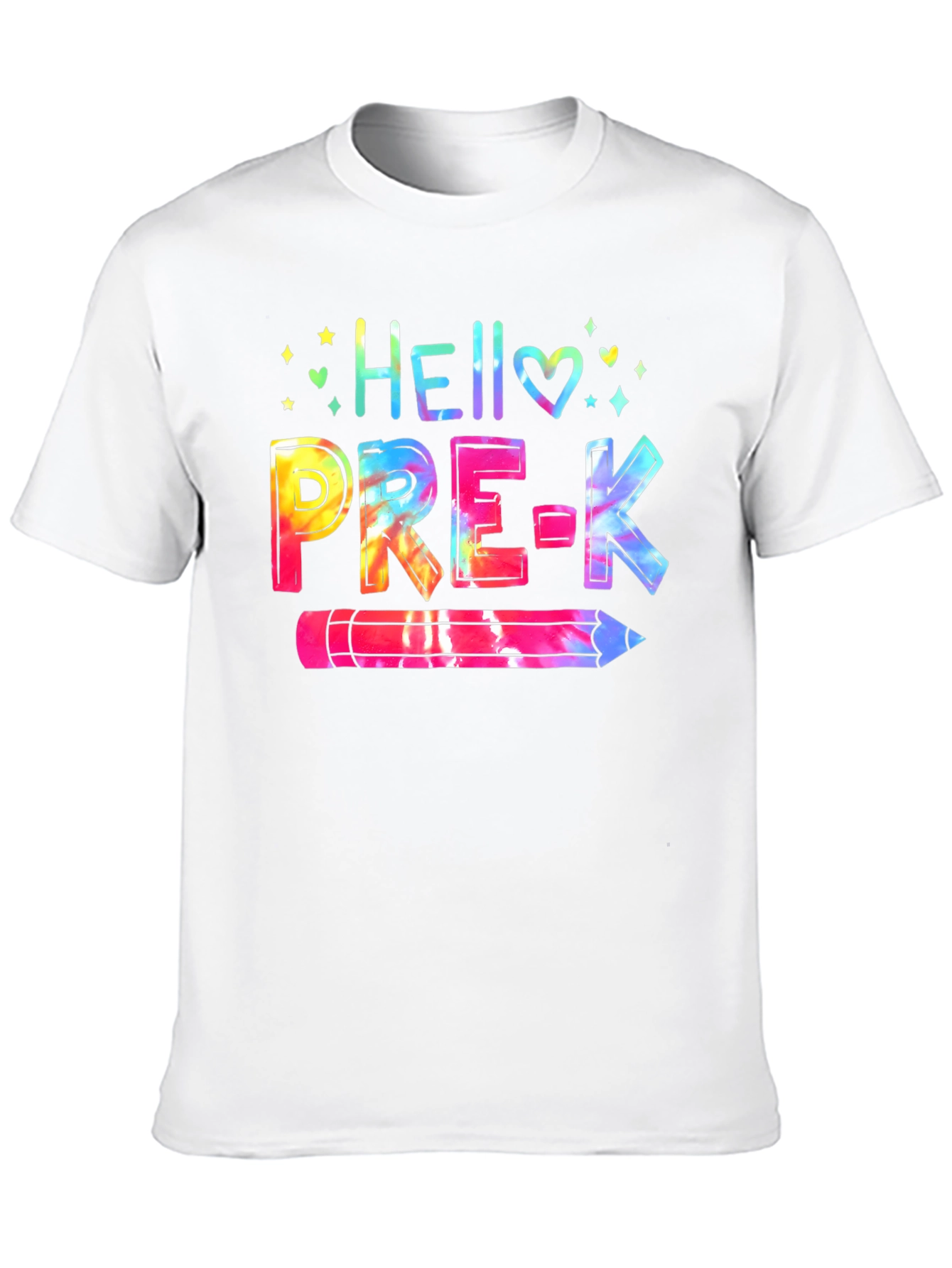 Hello Pre-K Tie Dye T-Shirt