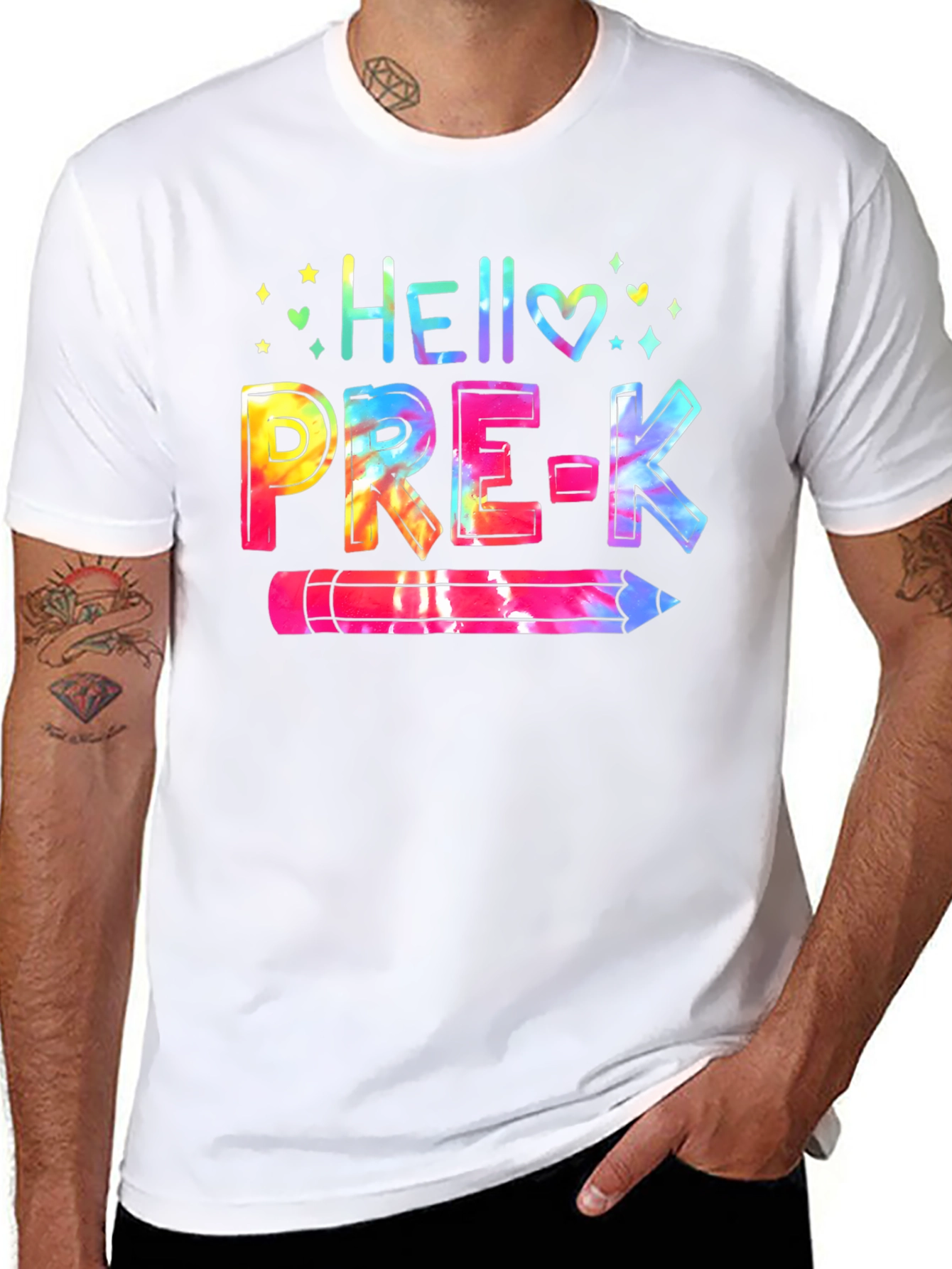 Hello Pre-K Tie Dye T-Shirt
