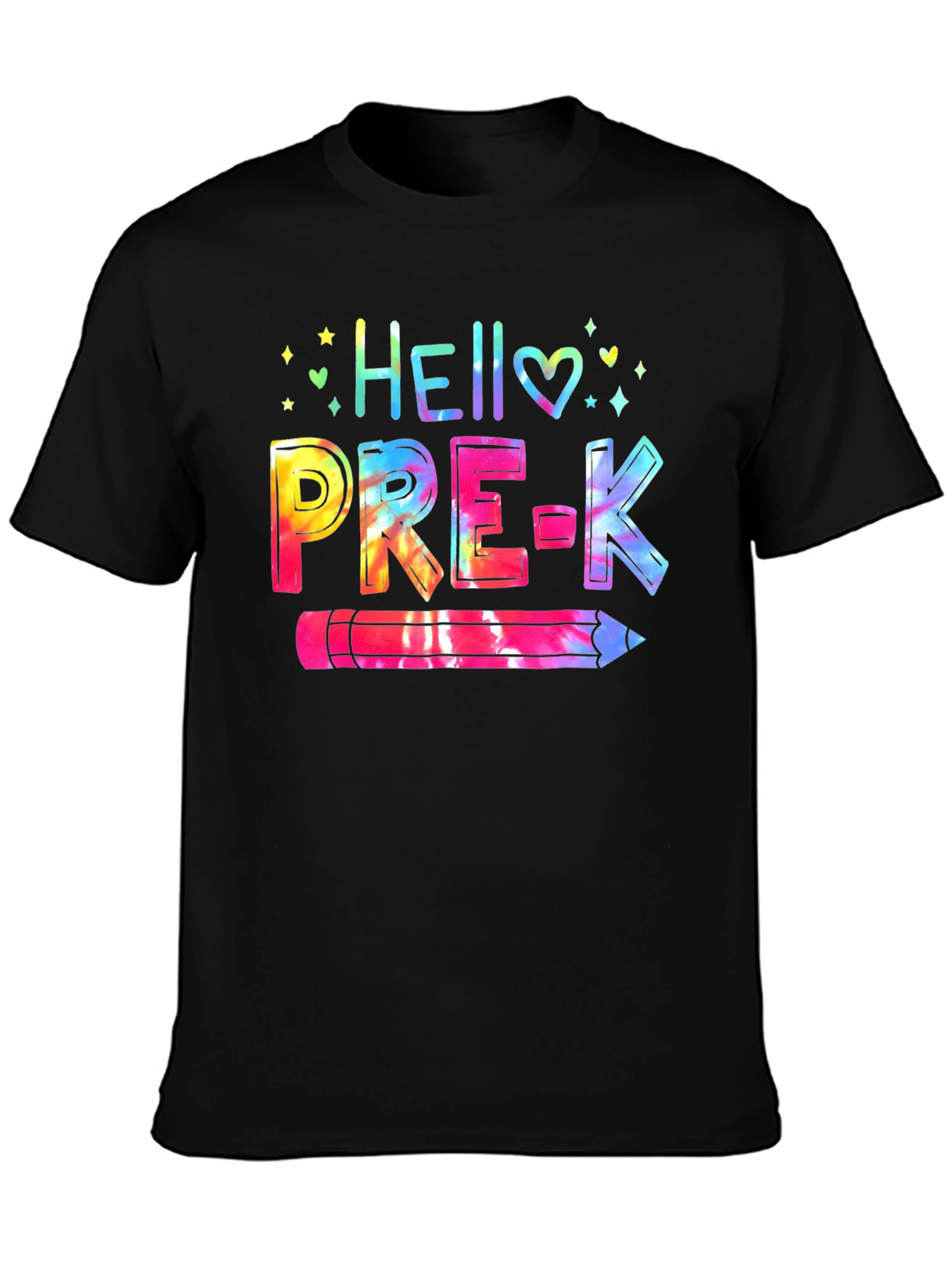 Hello Pre-K Tie Dye T-Shirt