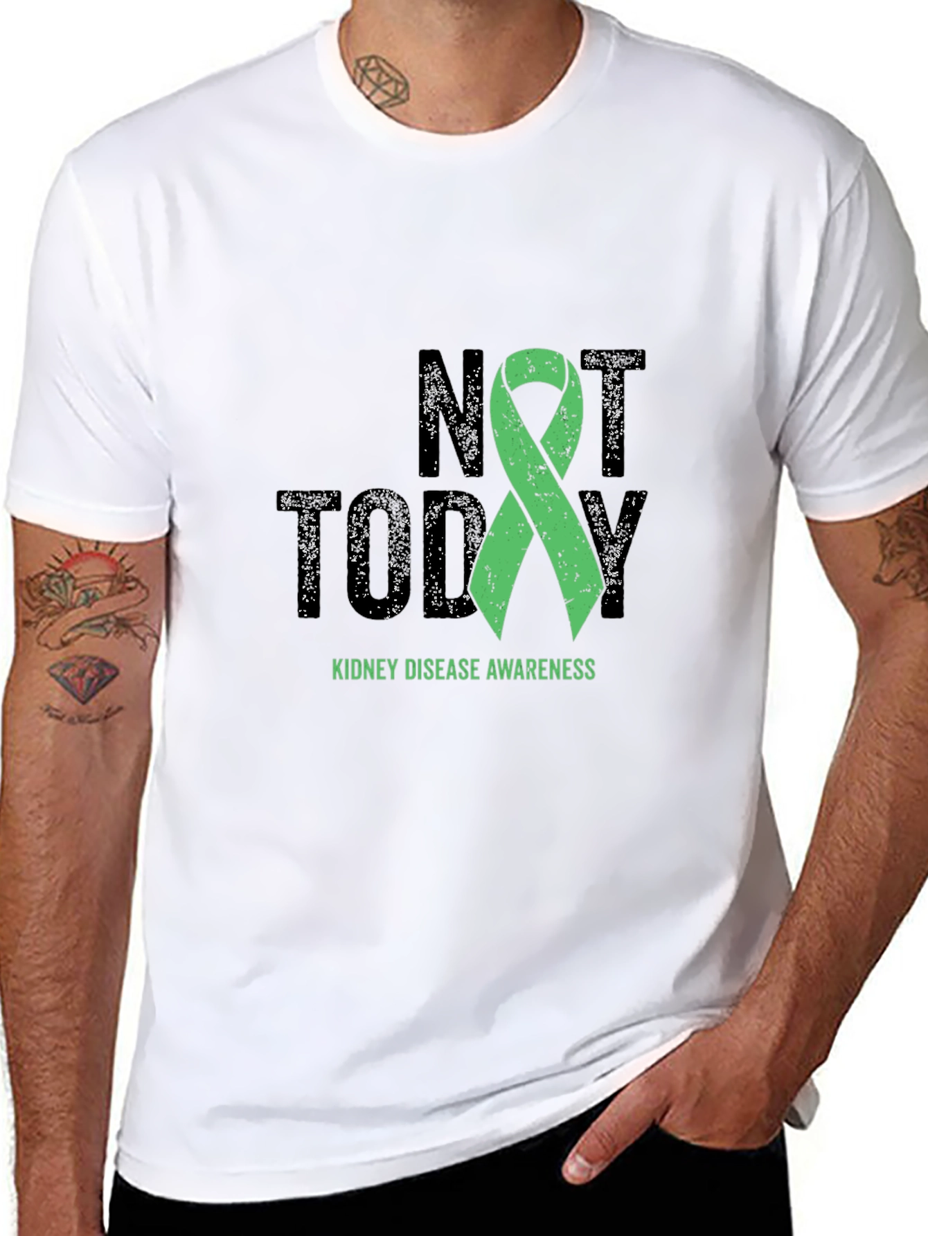Kidney Disease Awareness Graphic T-Shirt