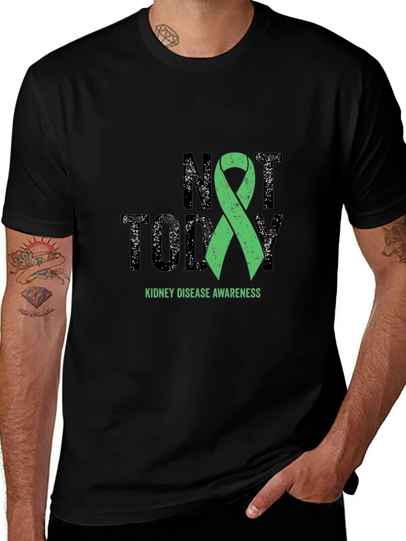 Kidney Disease Awareness Graphic T-Shirt