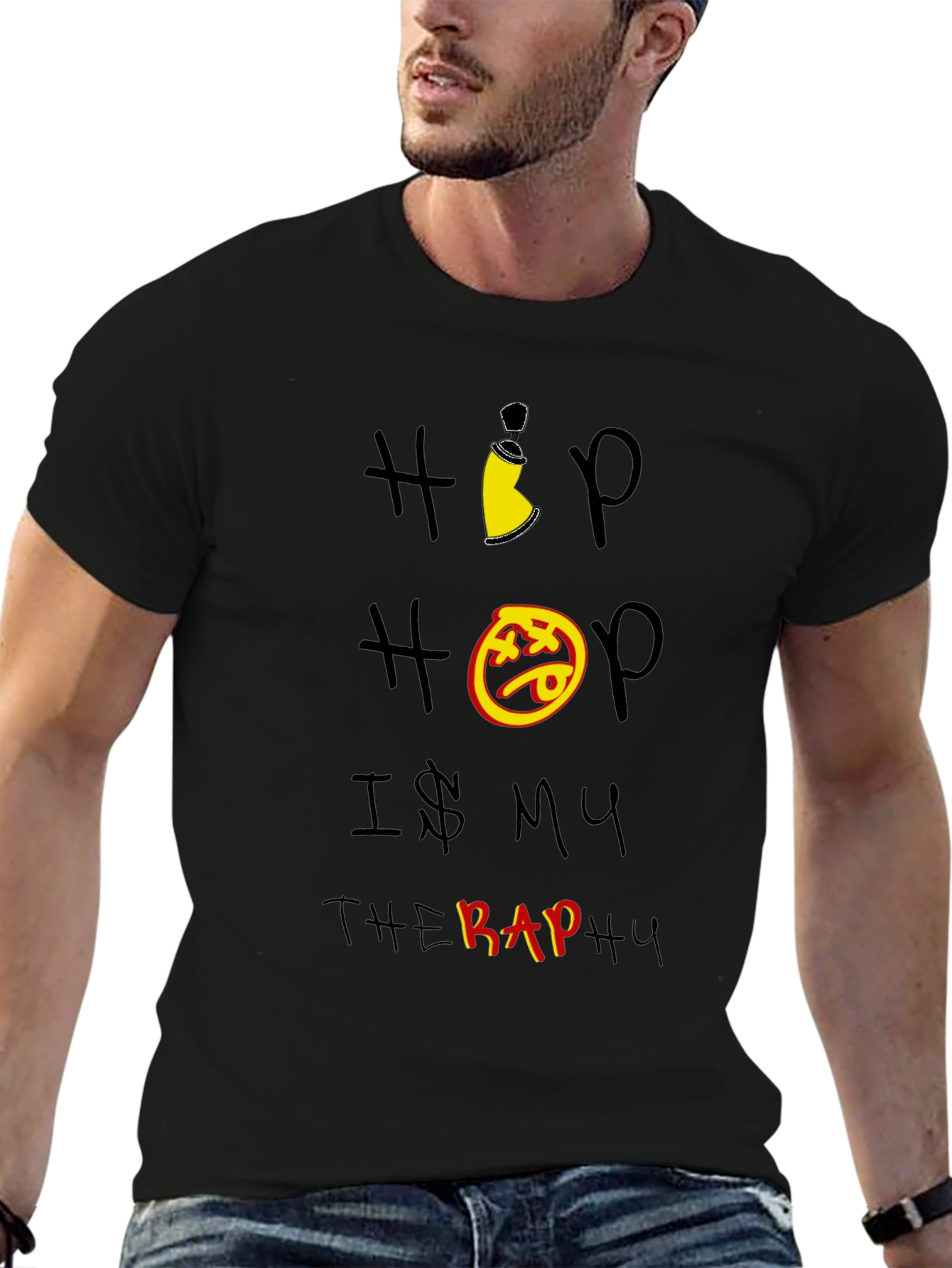 Hip Hop Therapy Graphic Tee
