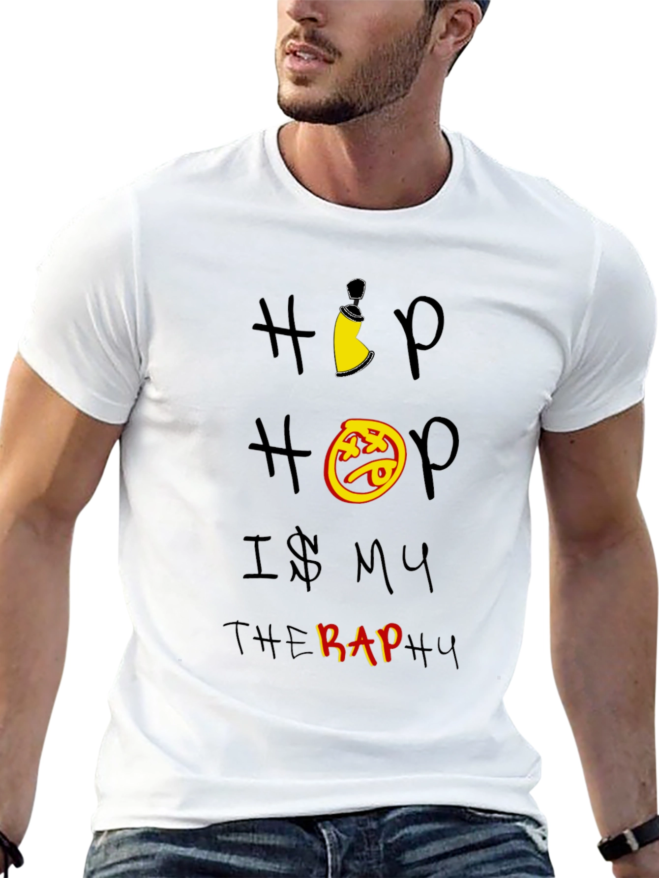 Hip Hop Therapy Graphic Tee