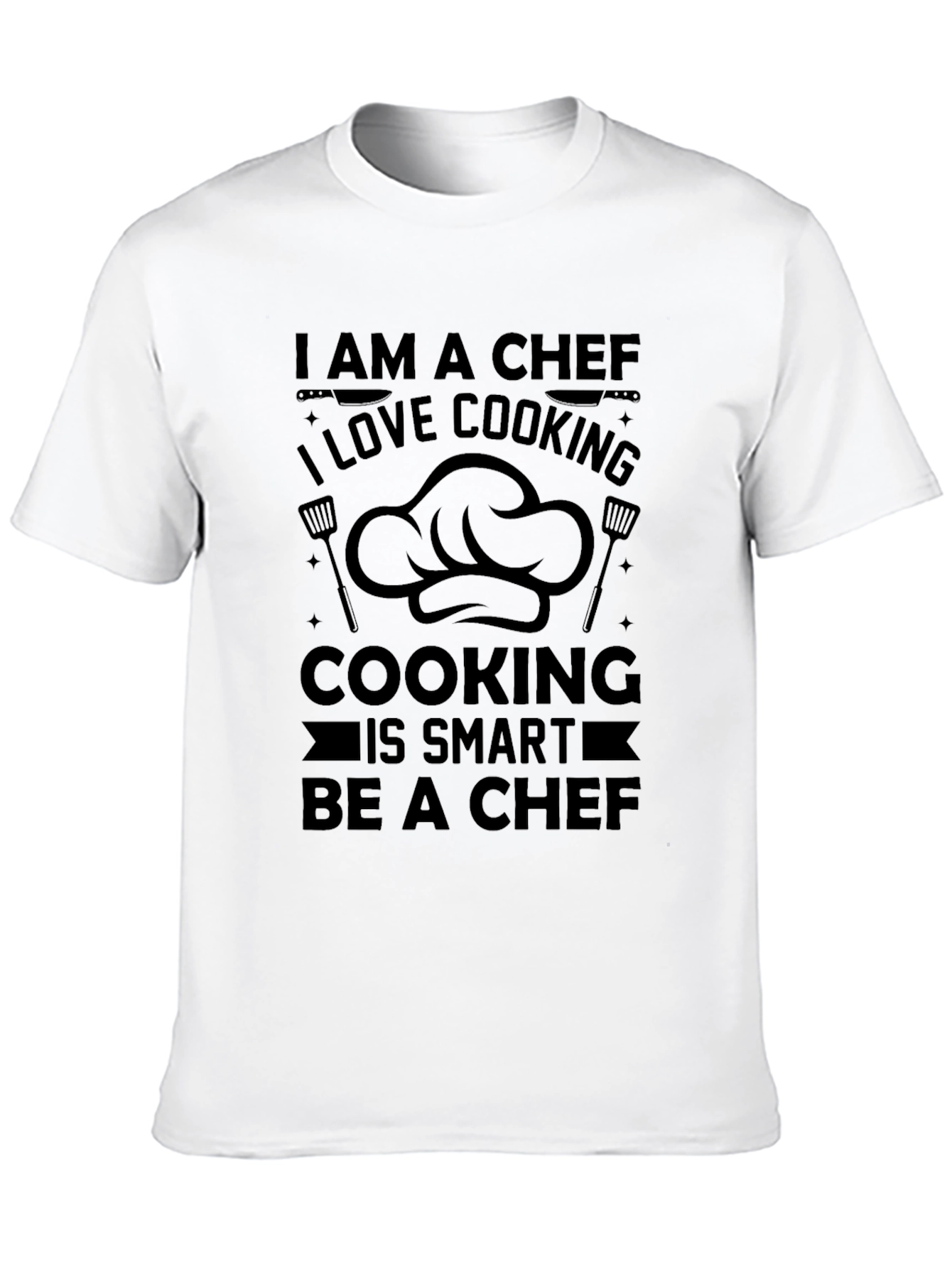 Chef T-Shirt - I Love Cooking Tee