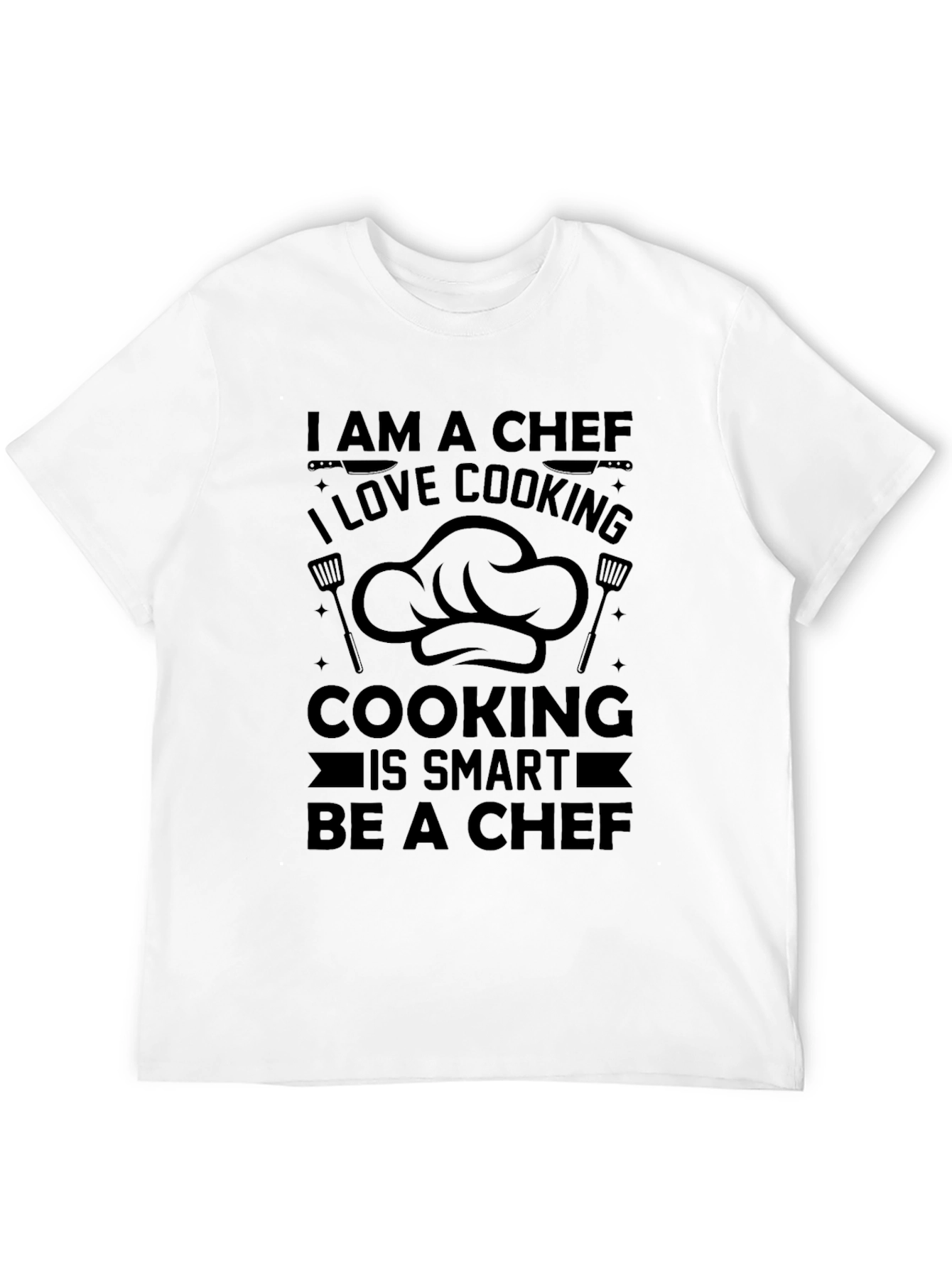 Chef T-Shirt - I Love Cooking Tee