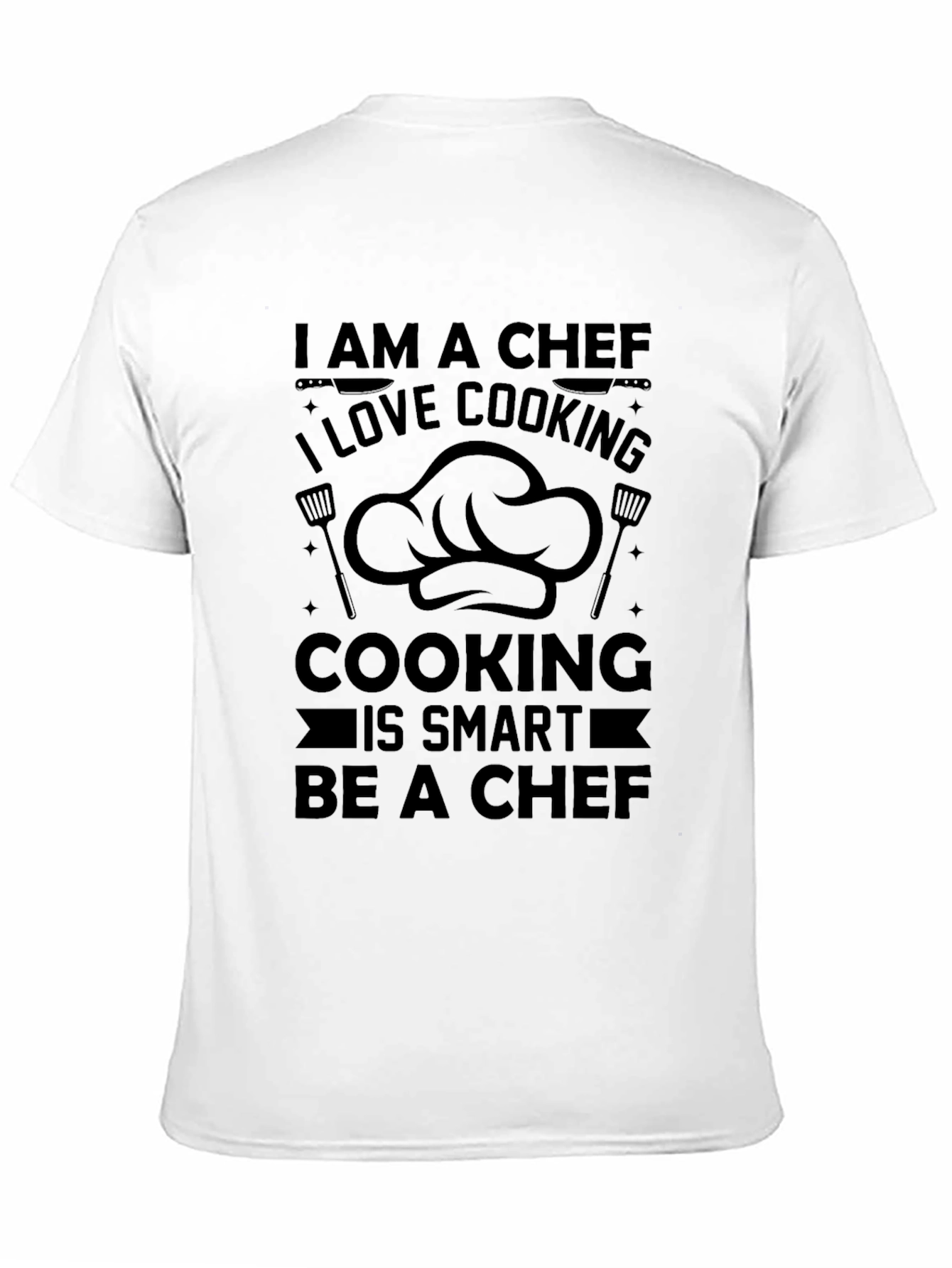Chef T-Shirt - I Love Cooking Tee