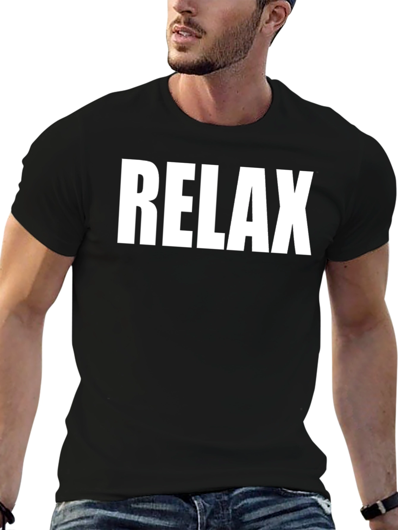 Relax Graphic Tee - Casual Comfort