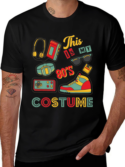 80s Costume T-Shirt - Retro Nostalgia