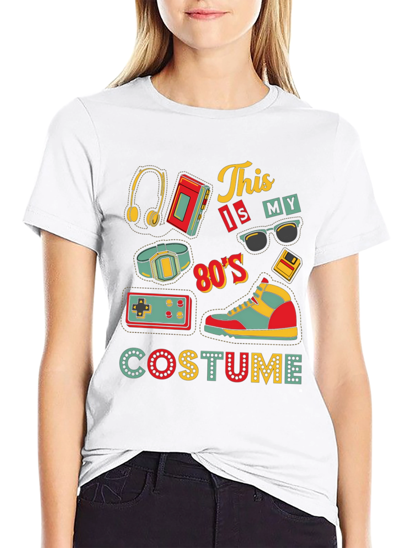 80s Costume T-Shirt - Retro Nostalgia