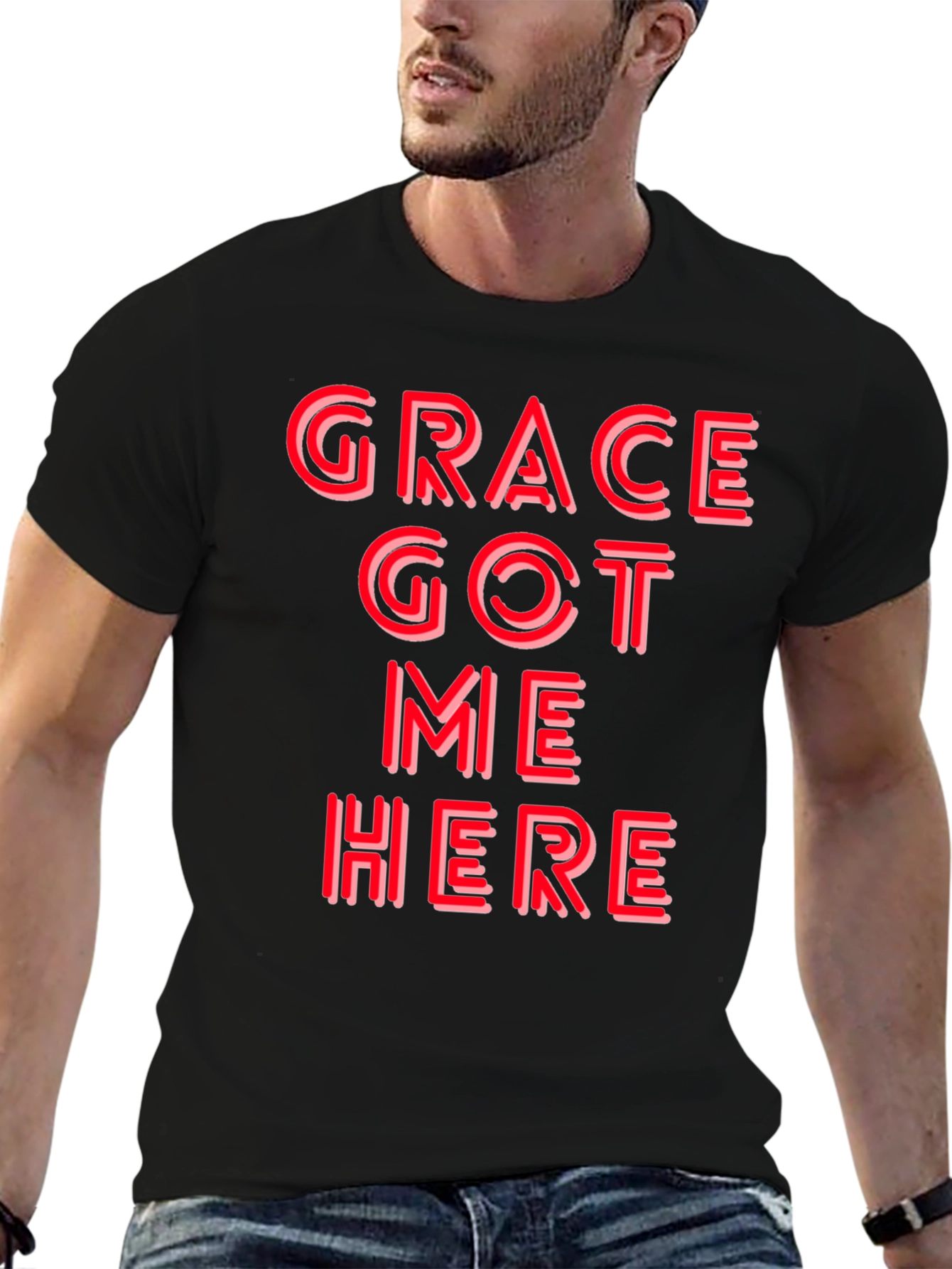 Grace Got Me Here Graphic Tee