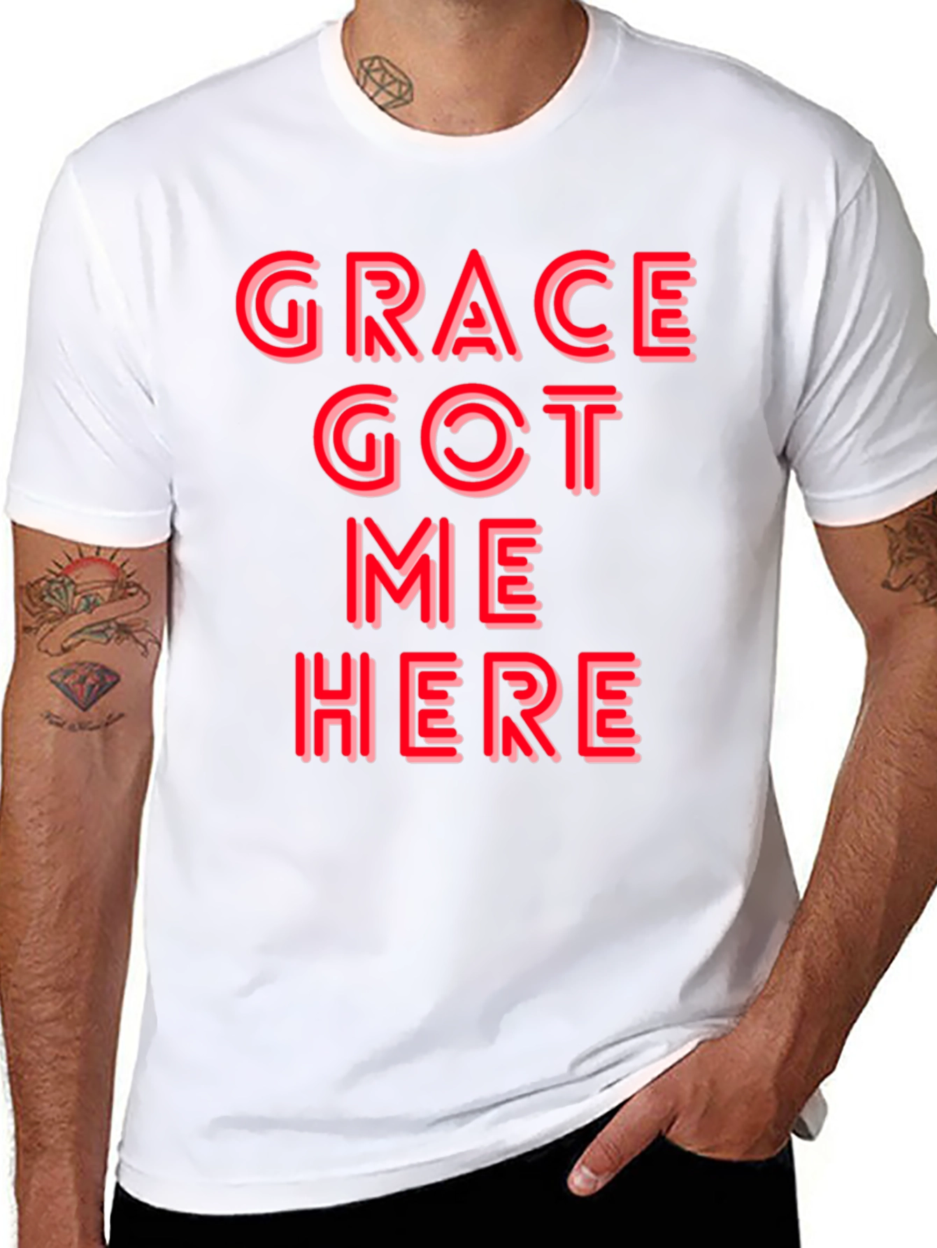 Grace Got Me Here Graphic Tee