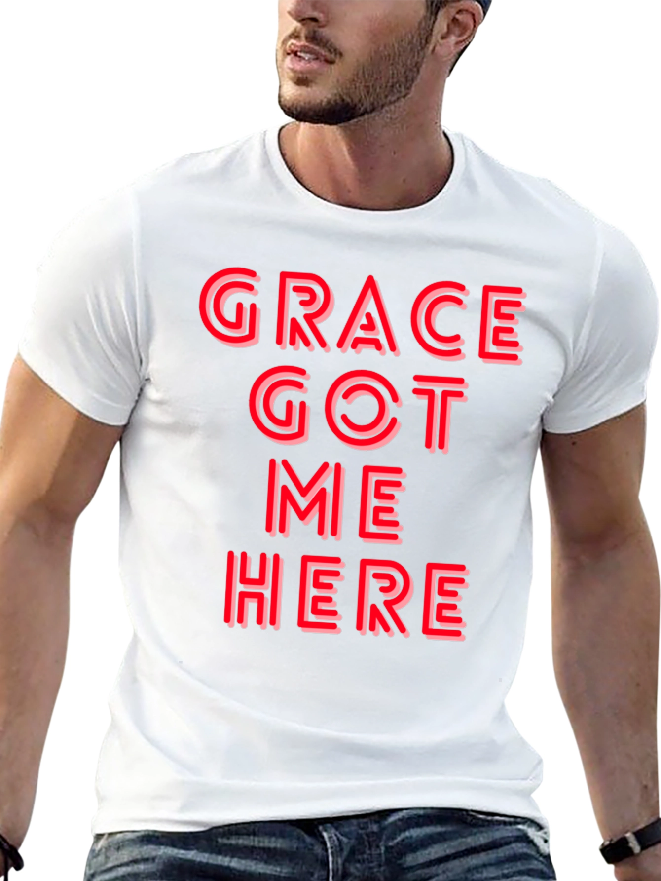 Grace Got Me Here Graphic Tee