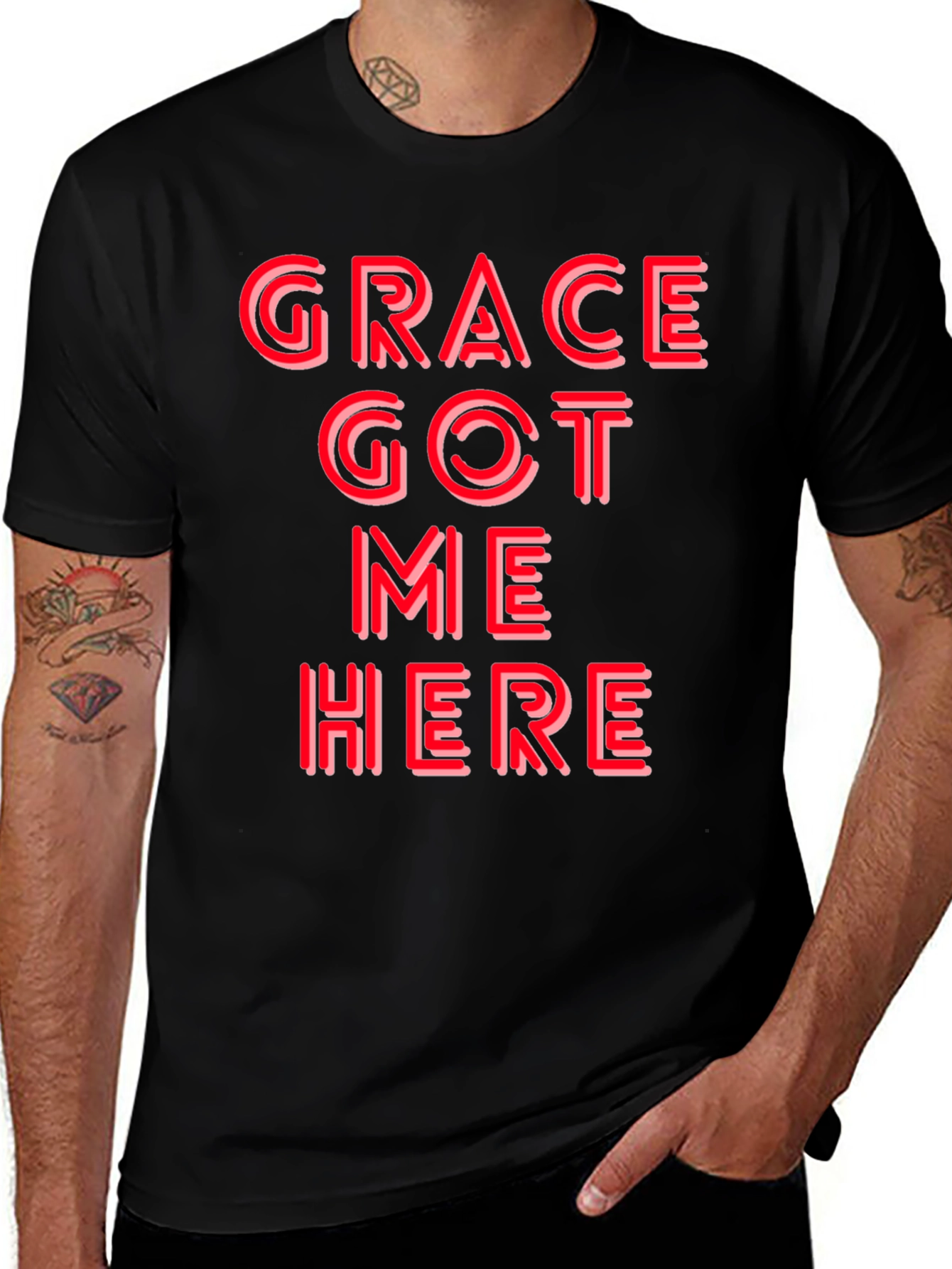 Grace Got Me Here Graphic Tee