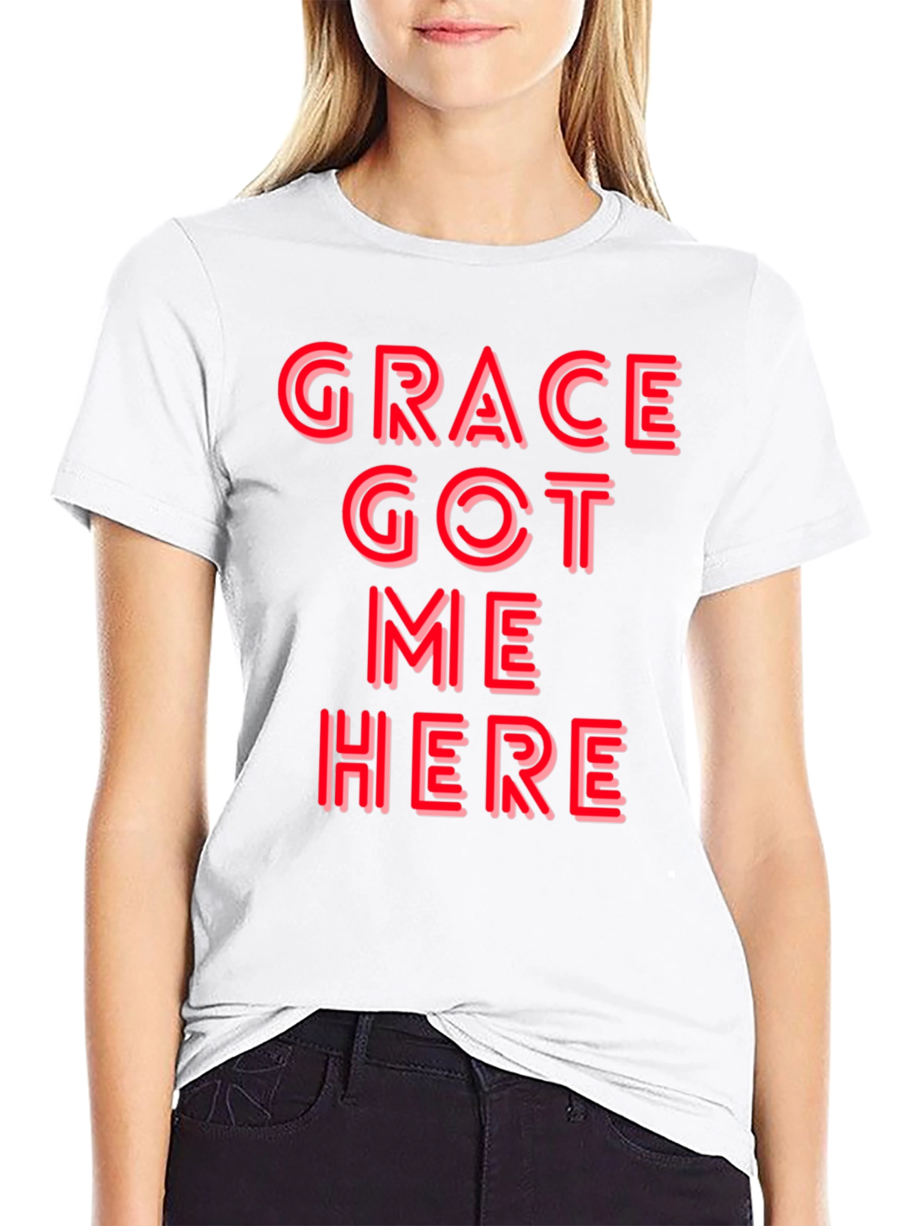 Grace Got Me Here Graphic Tee