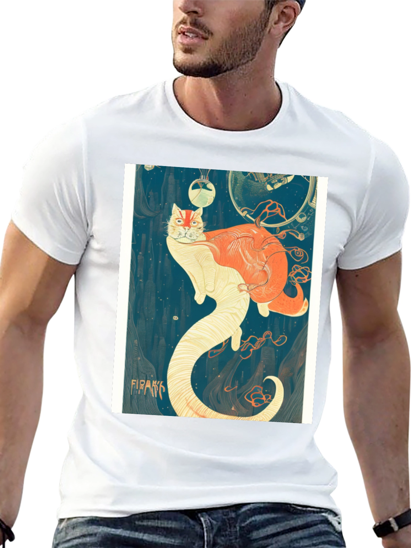 Surreal Cat T-Shirt