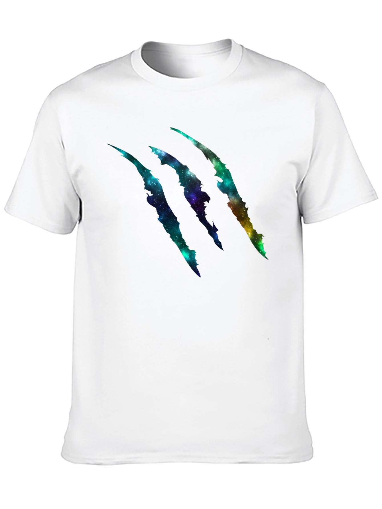 Galaxy Claw Graphic Black T-Shirt