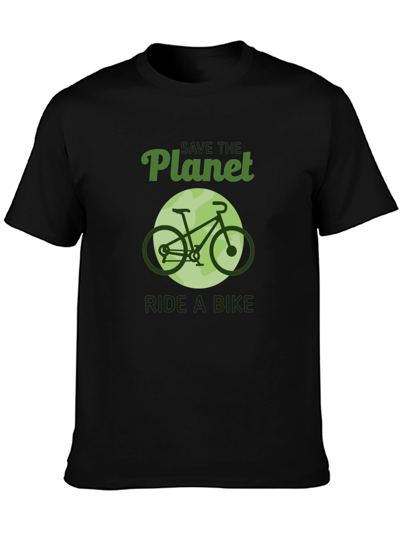 Save the Planet Ride a Bike Graphic Tee