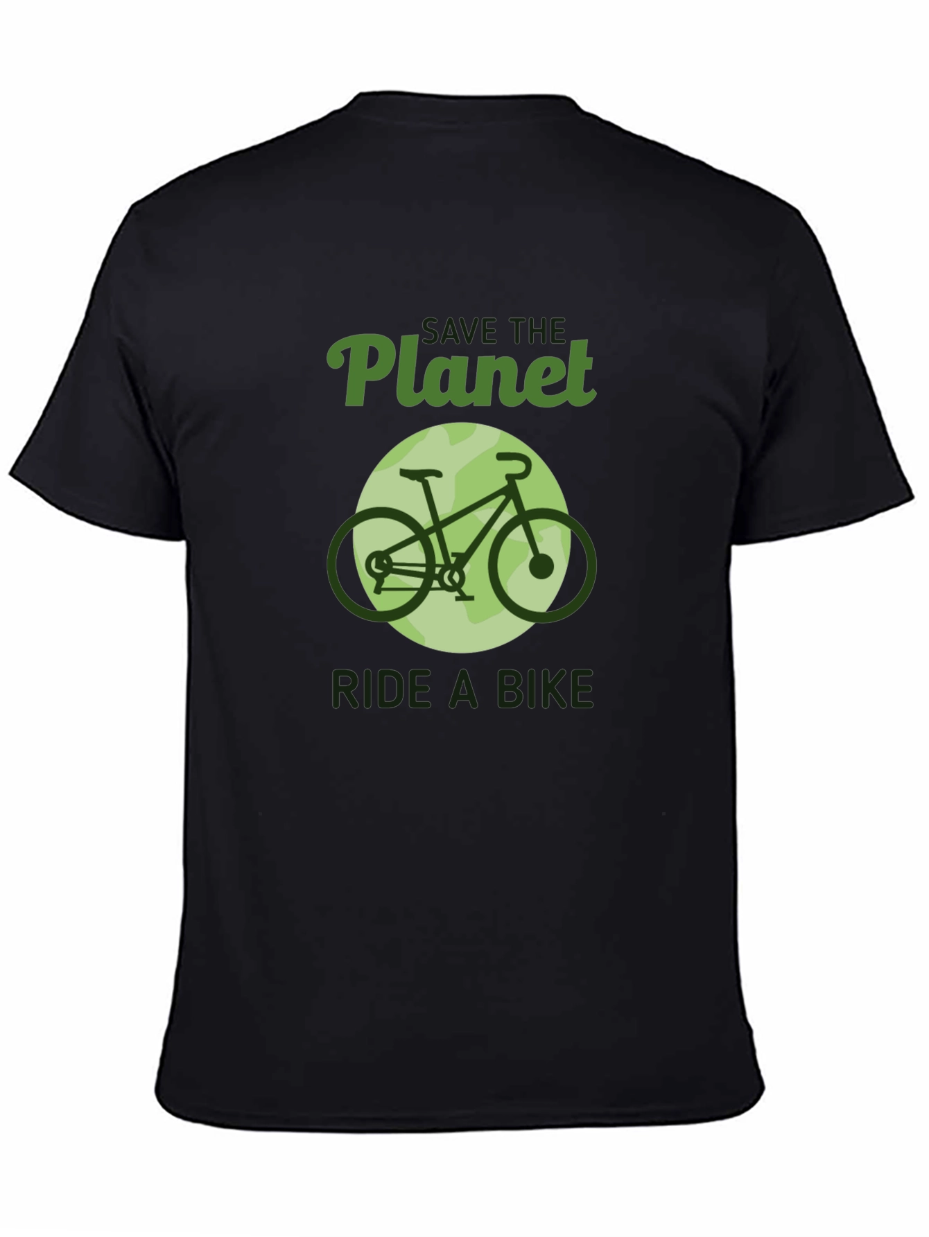 Save the Planet Ride a Bike Graphic Tee