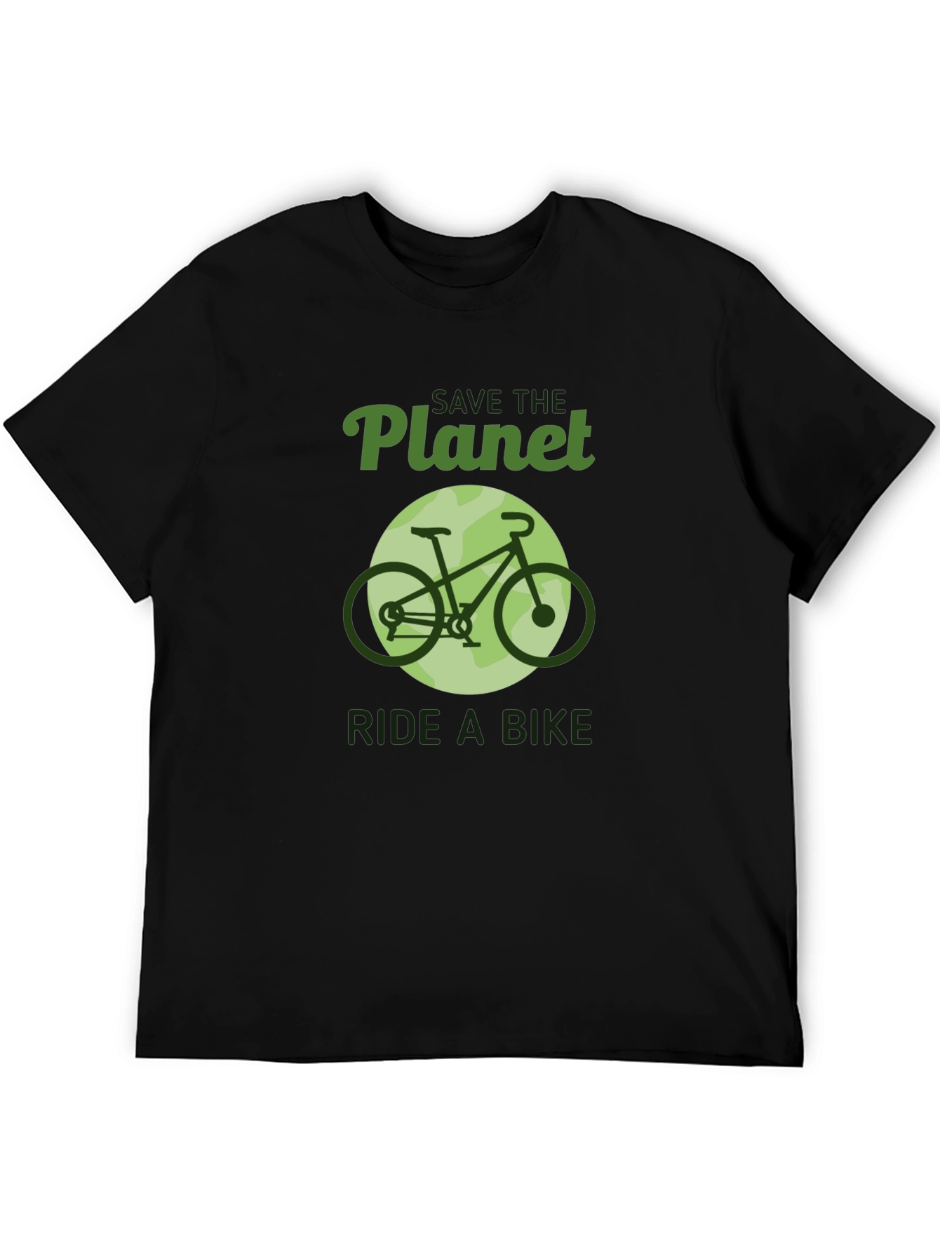 Save the Planet Ride a Bike Graphic Tee