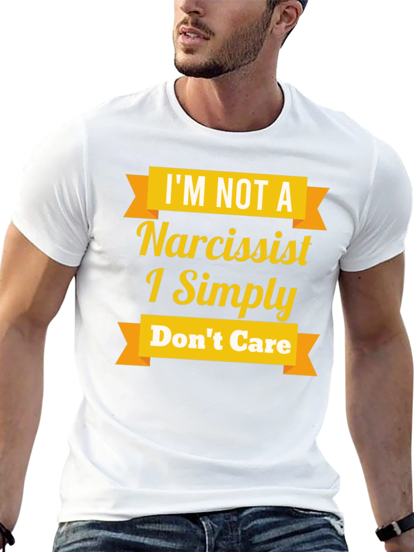 Narcissist Funny Graphic T-Shirt - Black