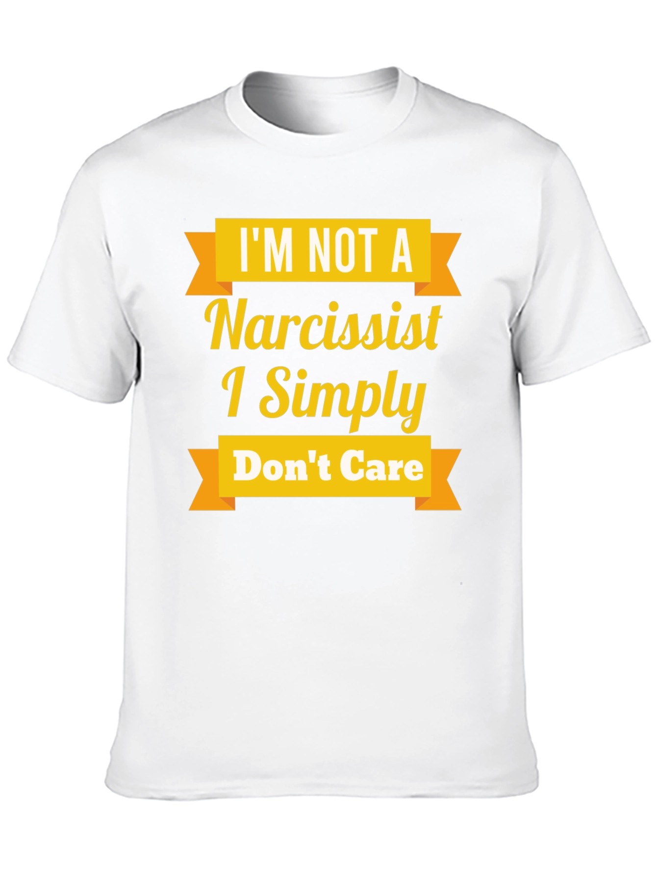 Narcissist Funny Graphic T-Shirt - Black