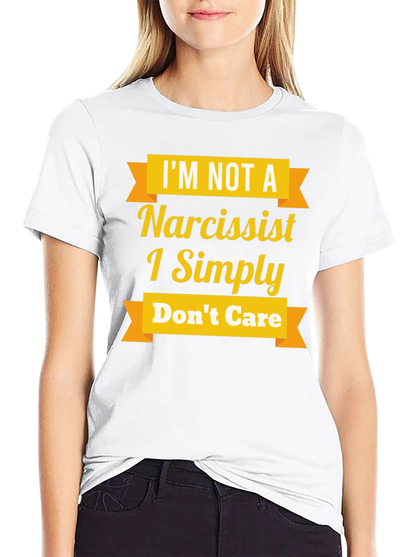 Narcissist Funny Graphic T-Shirt - Black