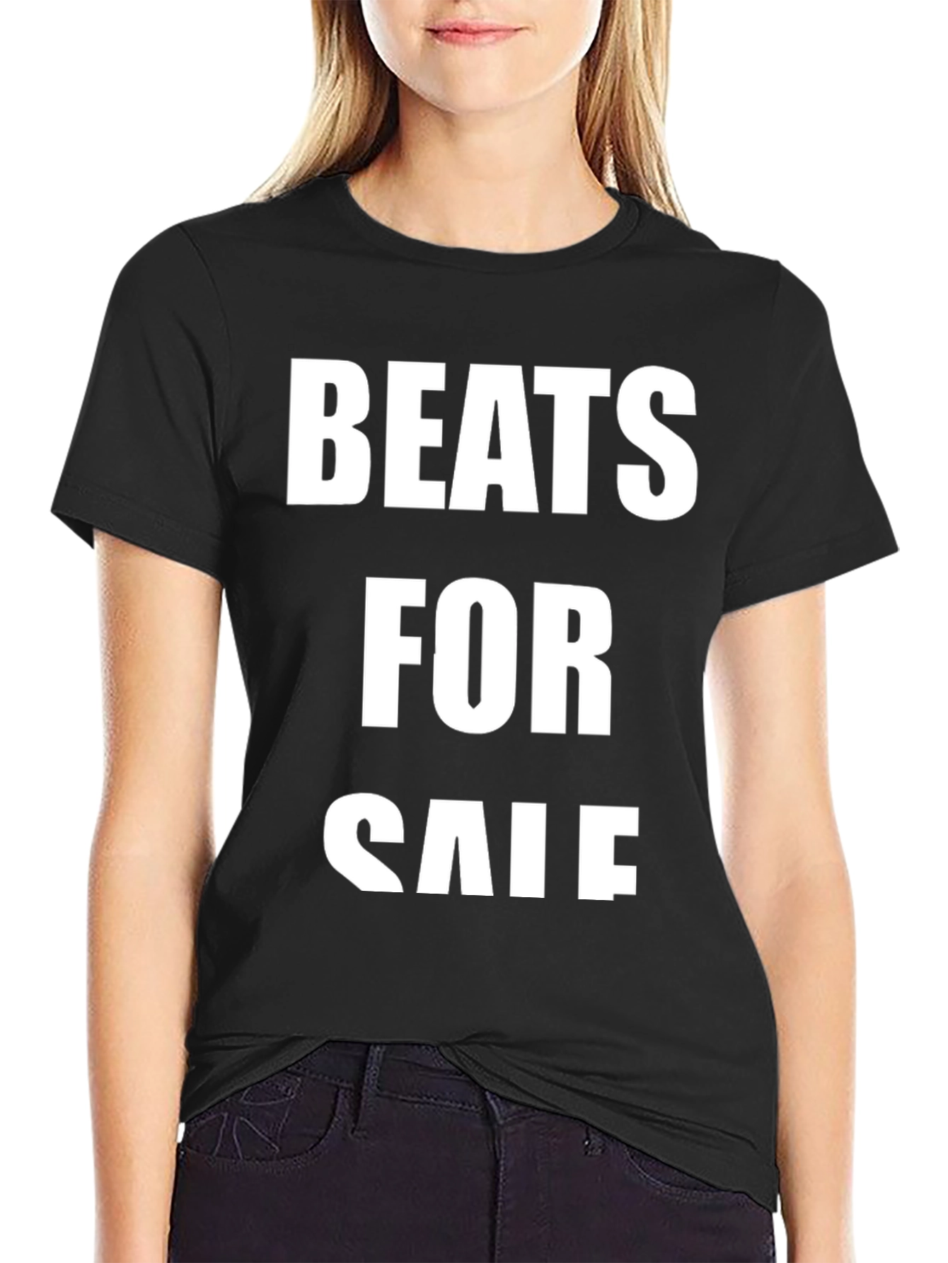 Beats for Sale Black Graphic T-Shirt
