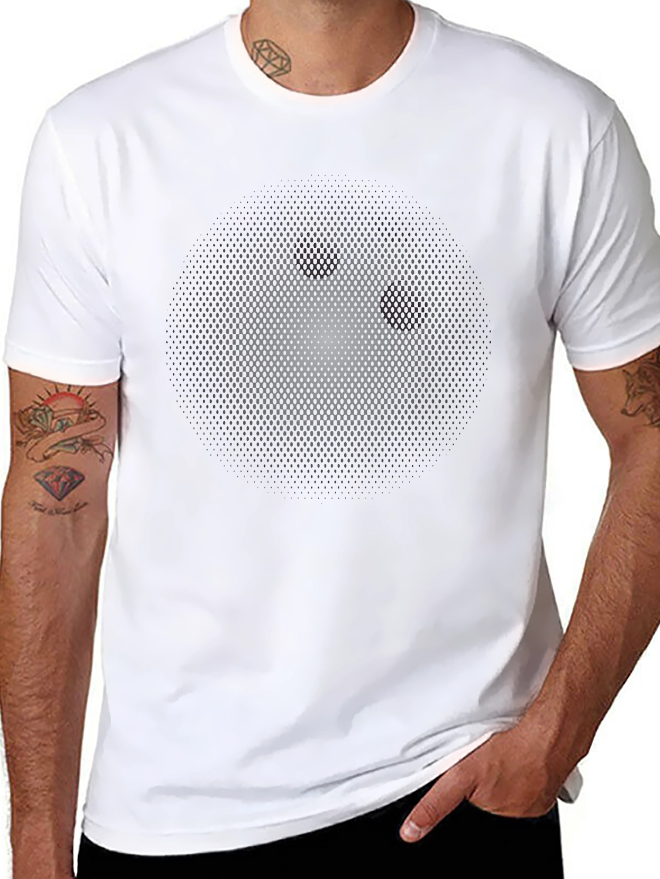 Bowling Ball Graphic T-Shirt - Novelty Print Tee