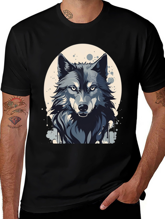 Wolf Graphic Tee - Cool Animal Design