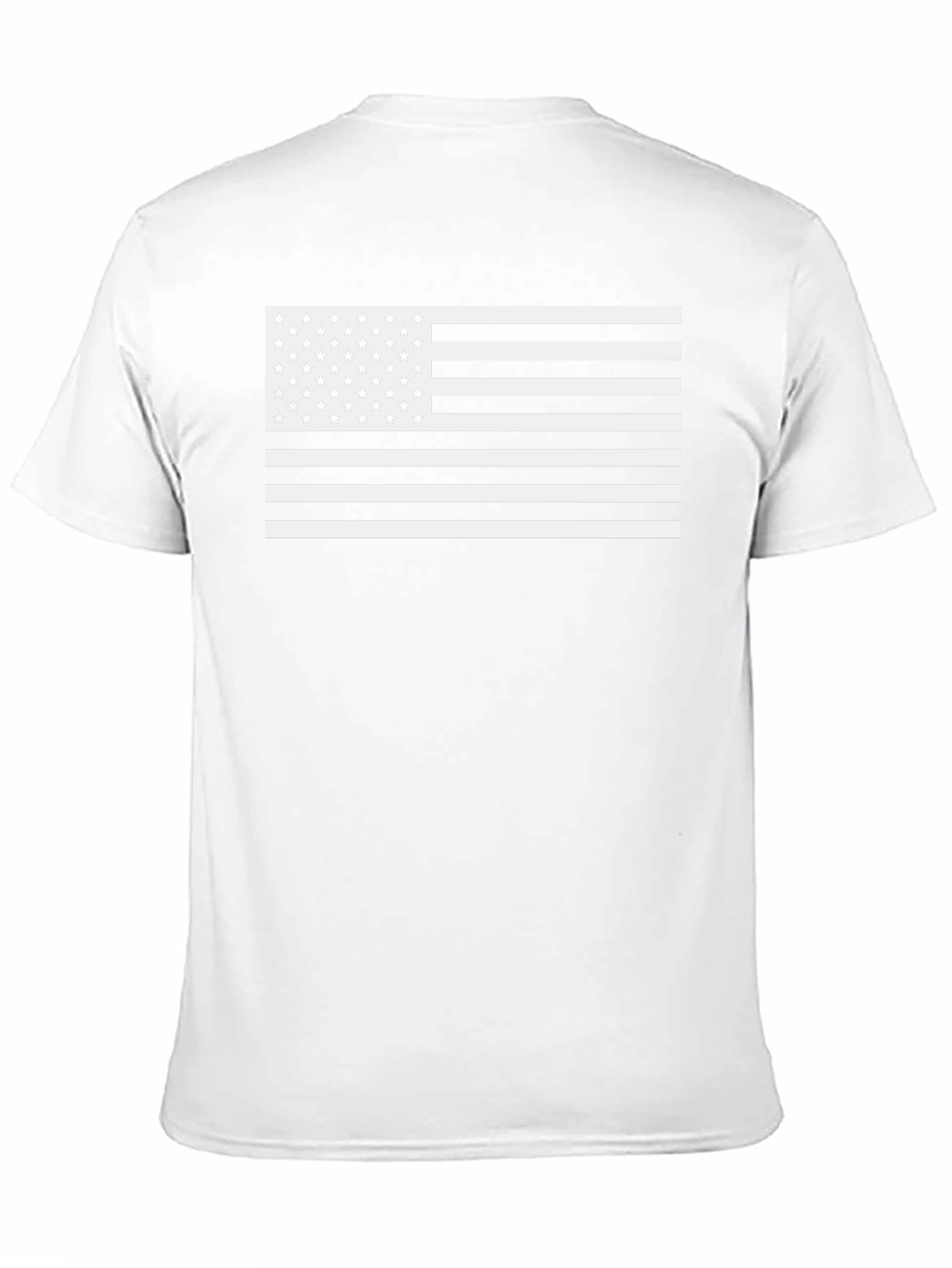 American Flag Graphic Tee - Black