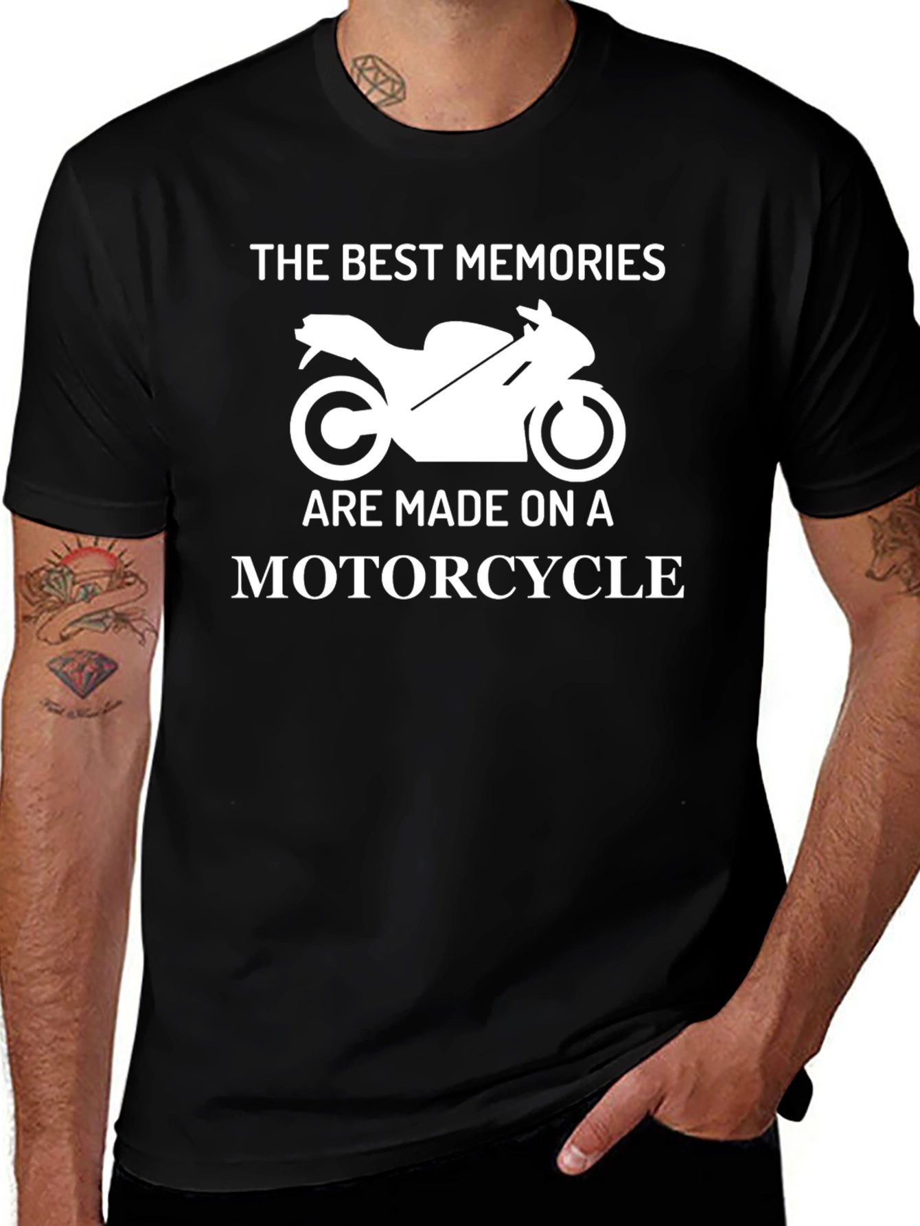 Motorcycle Memories T-Shirt - Biker Tee