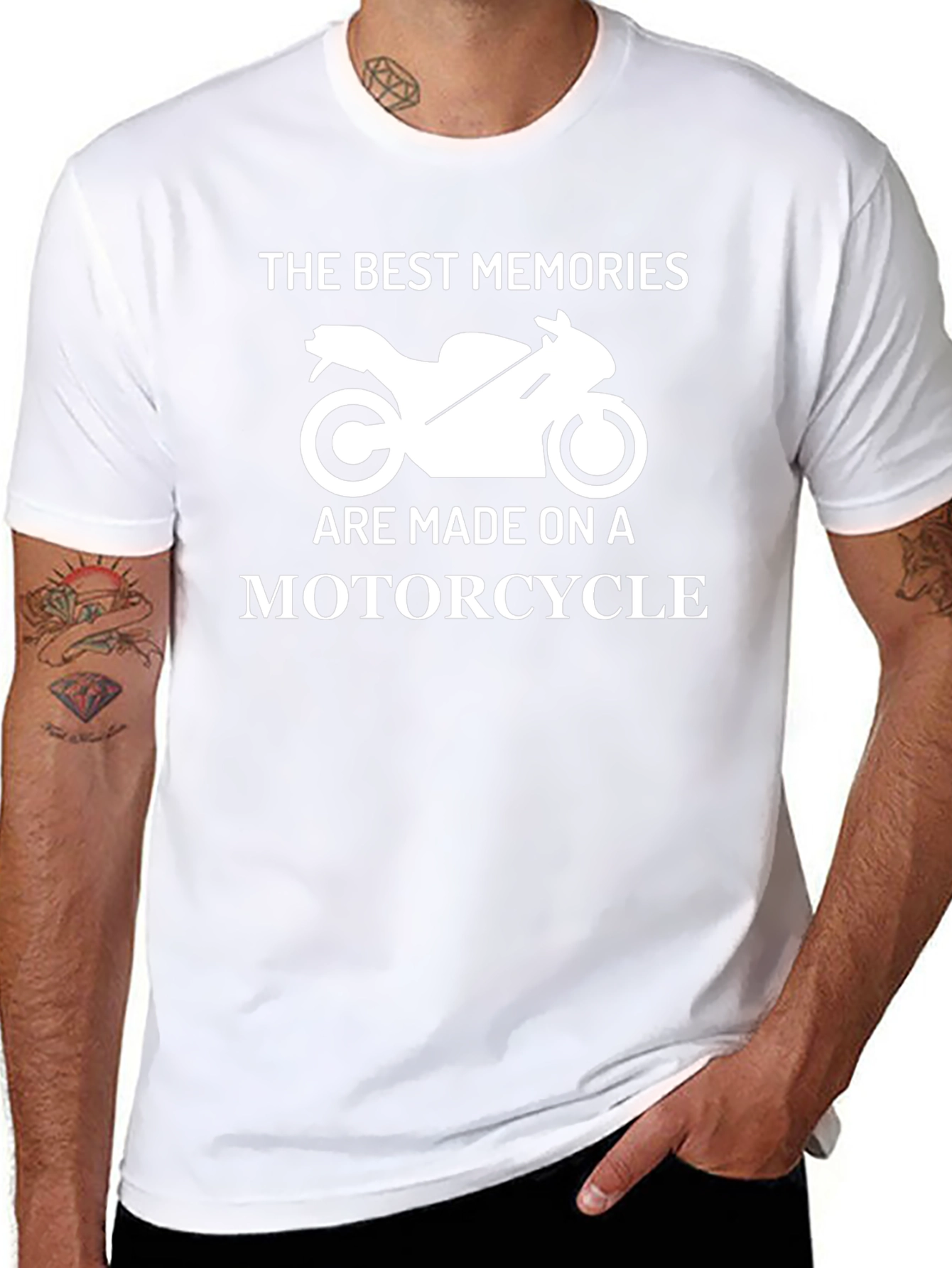 Motorcycle Memories T-Shirt - Biker Tee